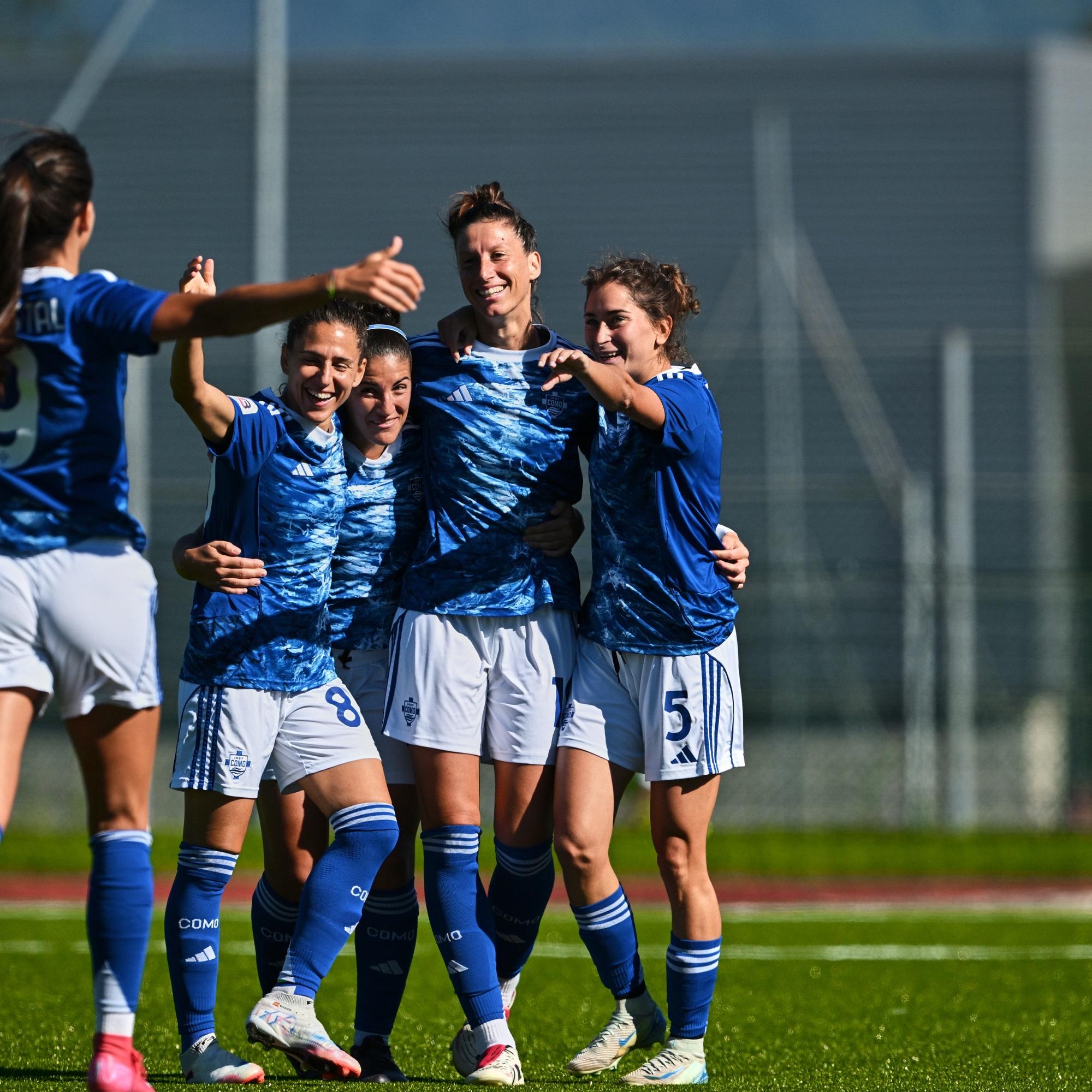 Como 1907, tre punti d'oro contro la Res Donna Roma