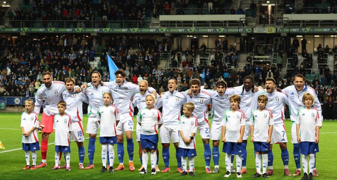 Italy’s win over Estonia watched by over 6.5 million viewers, capturing 36.5% of the TV audience