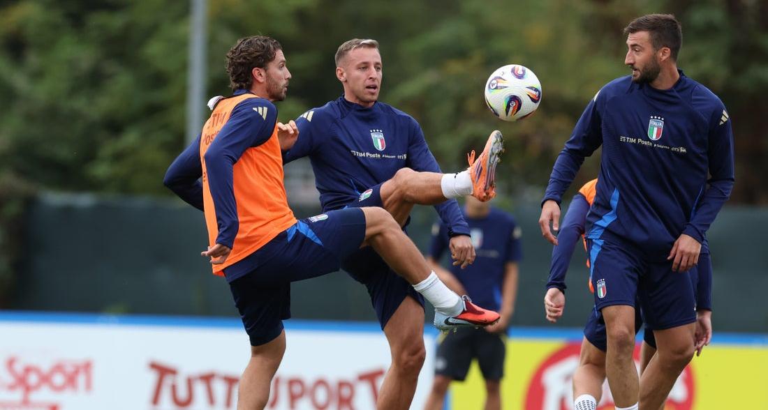 Verso il match con Israele: allenamento per la Nazionale al centro sportivo 'D.Bruseschi' di Udine
