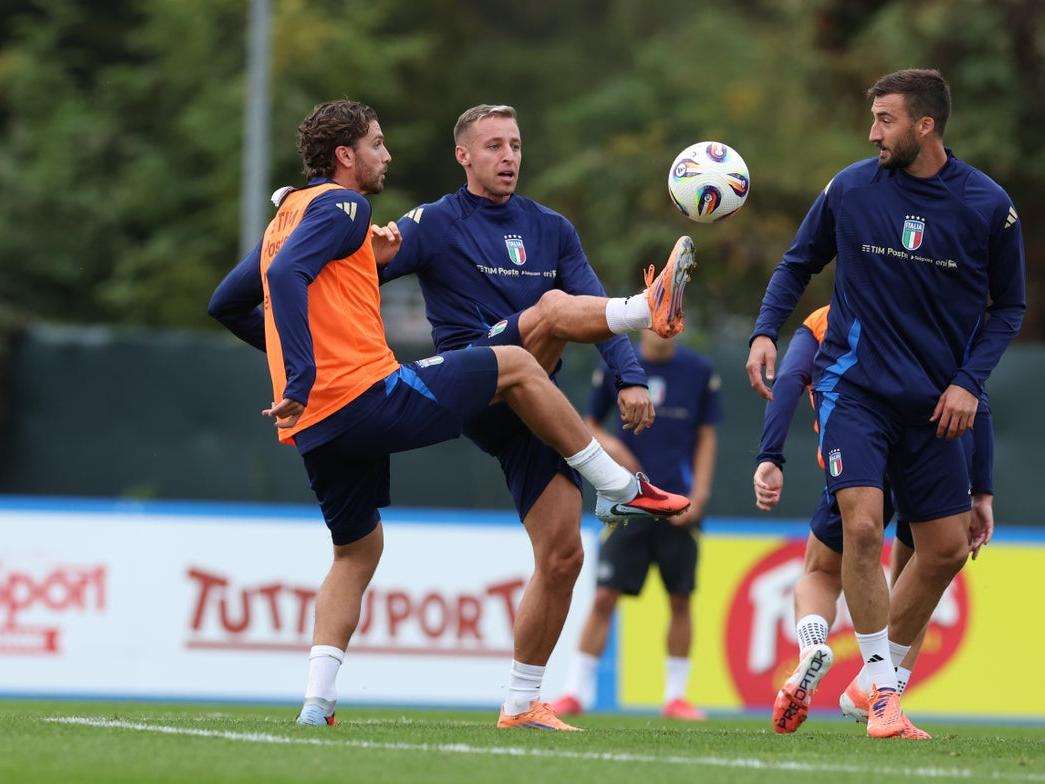Verso il match con Israele: allenamento per la Nazionale al centro sportivo 'D.Bruseschi' di Udine