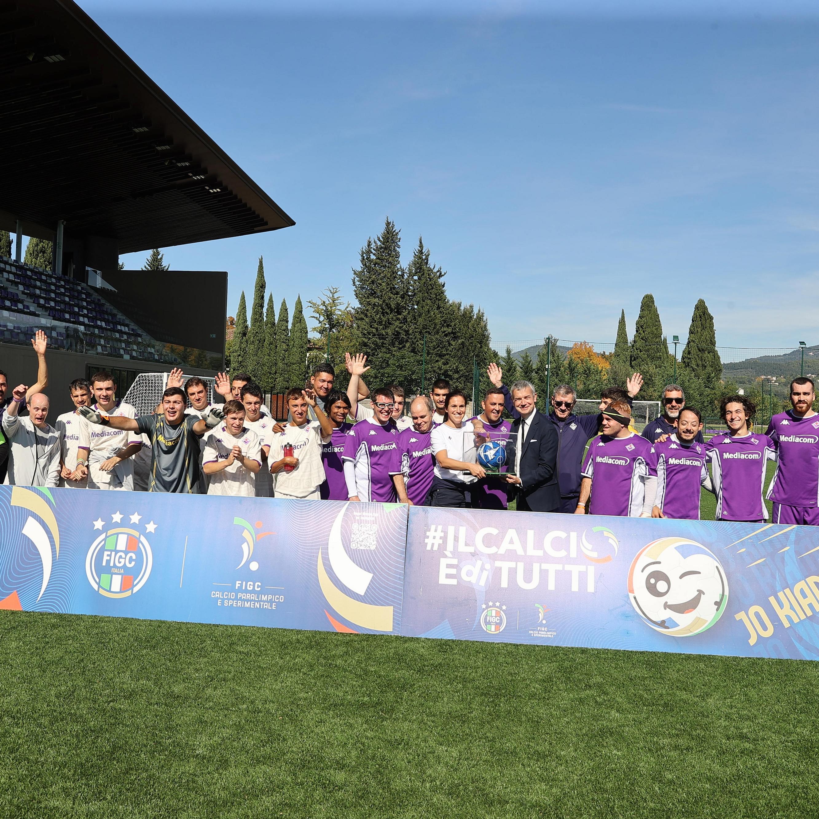 Che bella giornata al Viola Park! Prima i Test Match della Toscana, poi il panel sulla salute mentale
