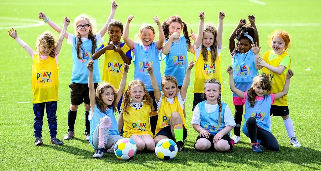 Calcio di base femminile tra sport e fantasia: al via la sesta edizione di UEFA Playmakers