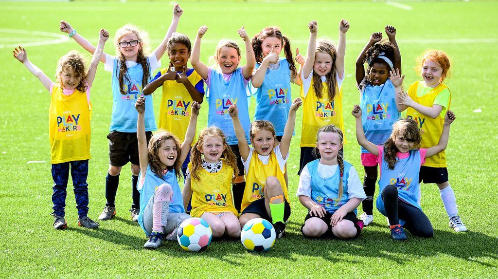 Calcio di base femminile tra sport e fantasia: al via la sesta edizione di UEFA Playmakers