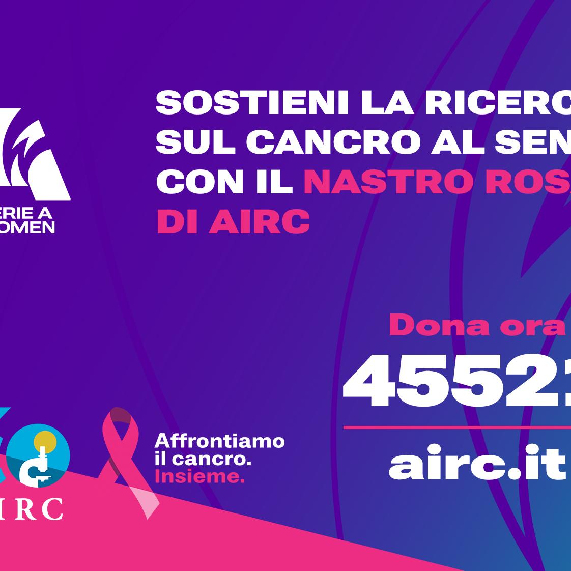 La Serie A Women scende in campo per la campagna Nastro Rosa AIRC