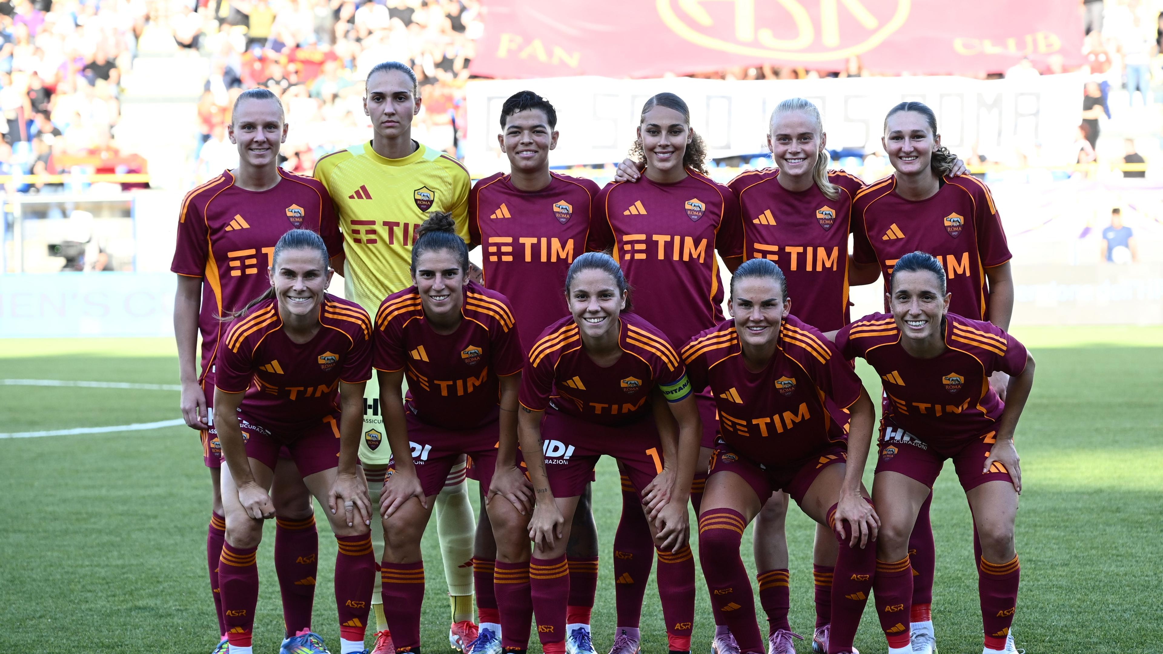 Troppo Barcellona per la Roma: poker blaugrana al Tre Fontane. Europa Cup, Inter ok in Albania