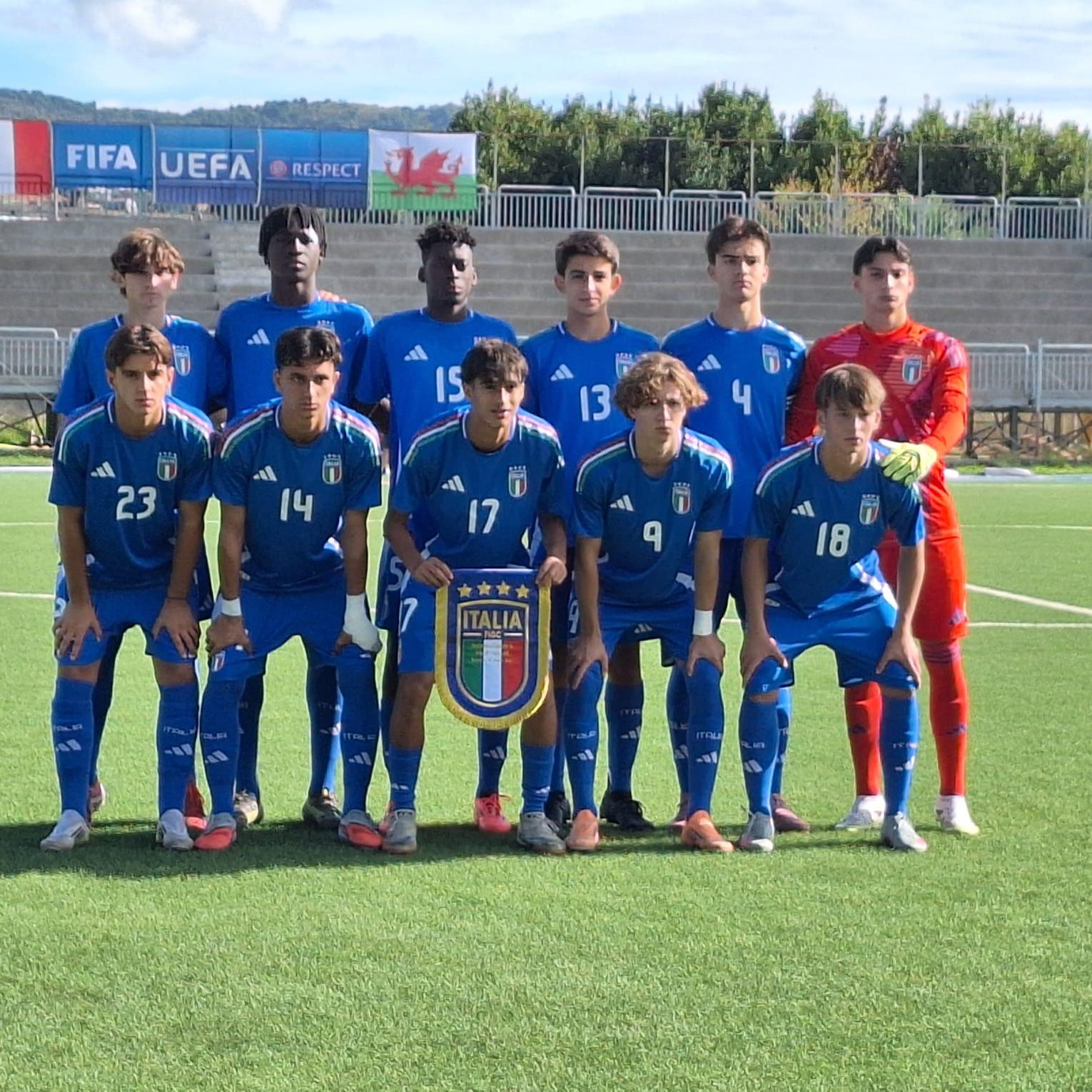 Grande Italia a Ferentino: 3-2 al Galles Under 17. Pasqual: “Bilancio più che positivo”
