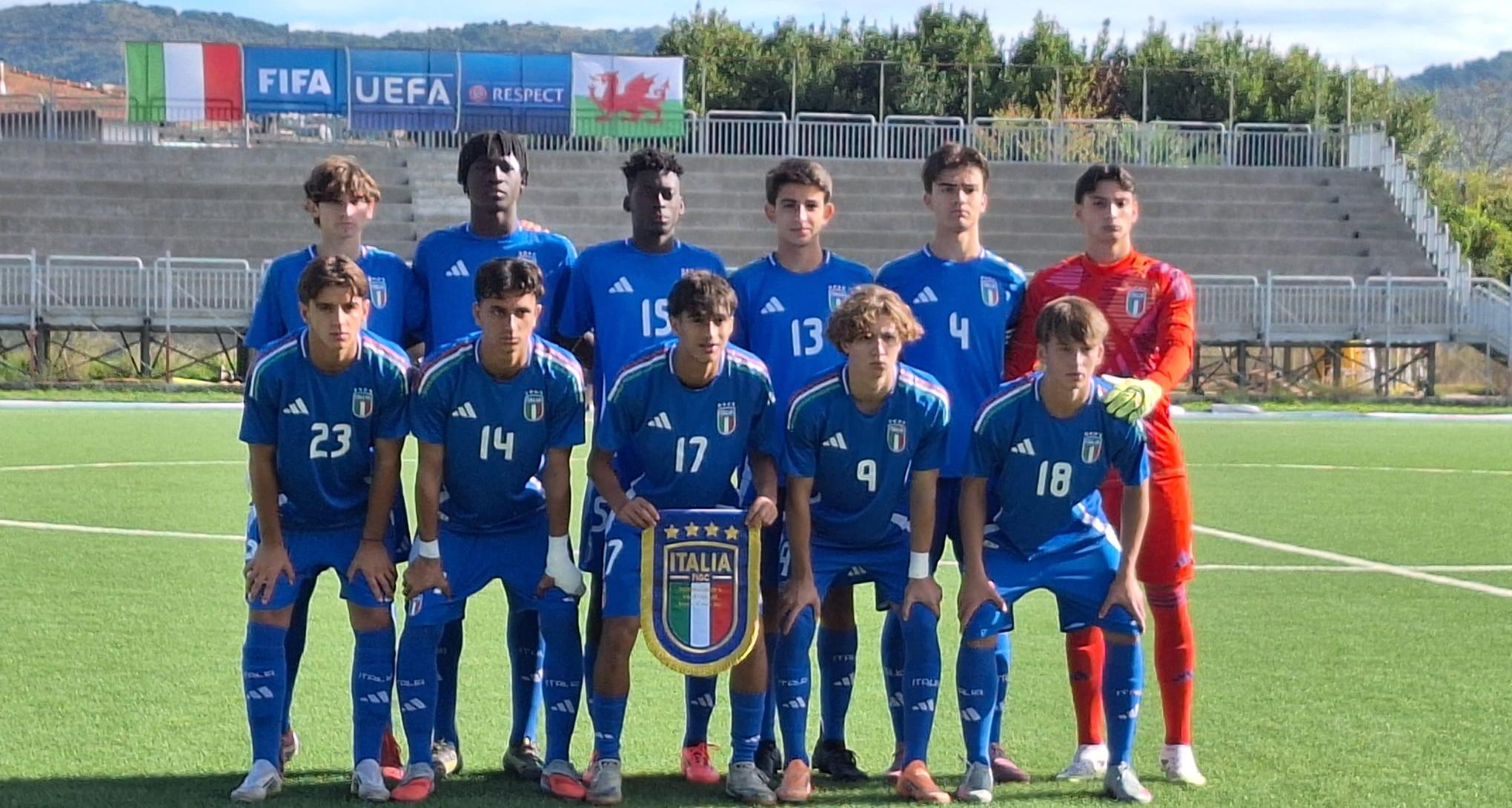 Grande Italia a Ferentino: 3-2 al Galles Under 17. Pasqual: “Bilancio più che positivo”