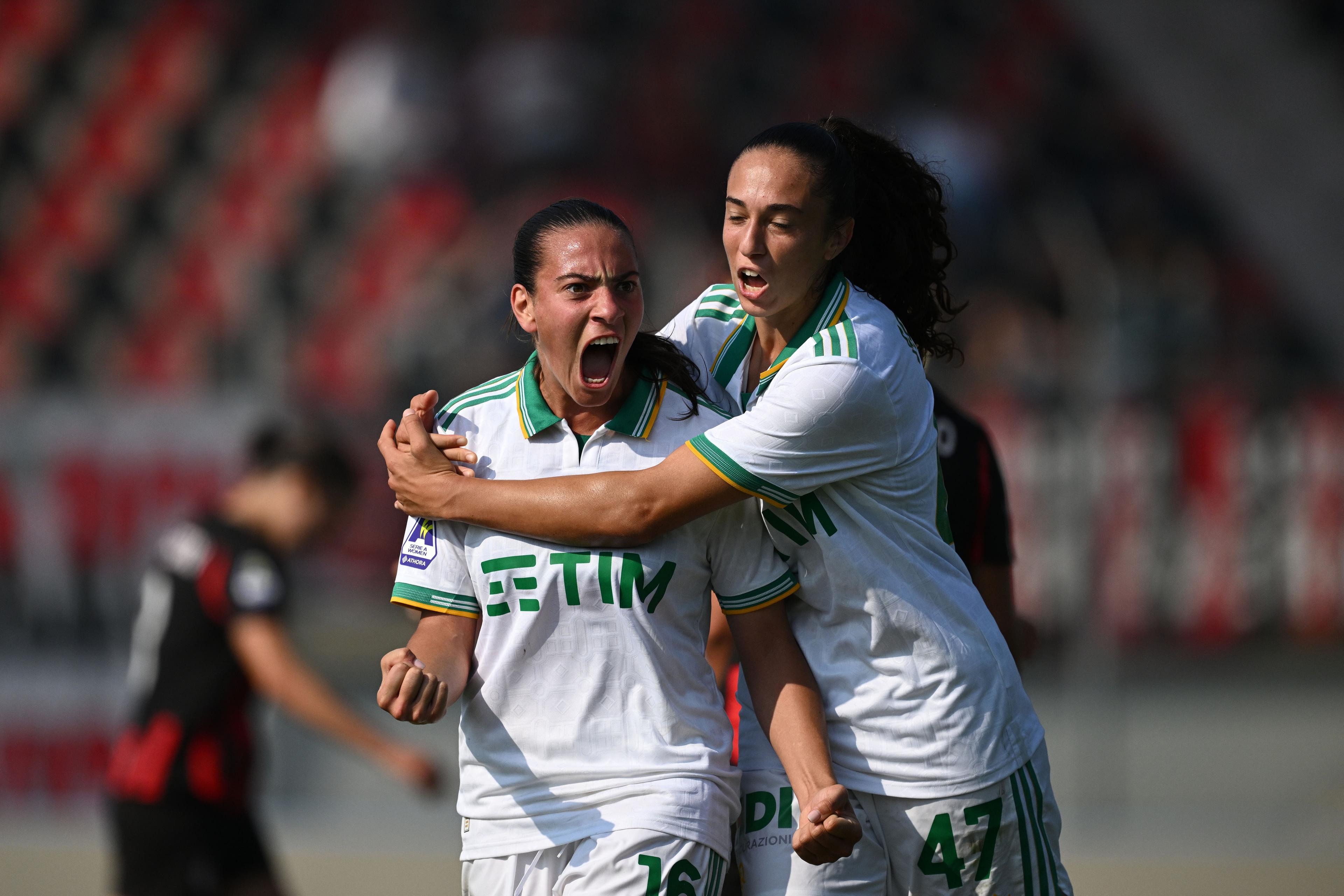 Roma e Napoli Women vincono e volano in testa con la Lazio, il derby emiliano va al Parma
