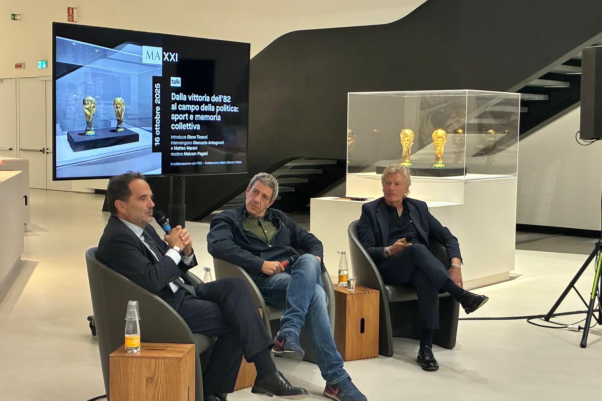 ‘Dalla vittoria dell’82 al campo della politica”, a Roma l’incontro con Marani e Antognoni
