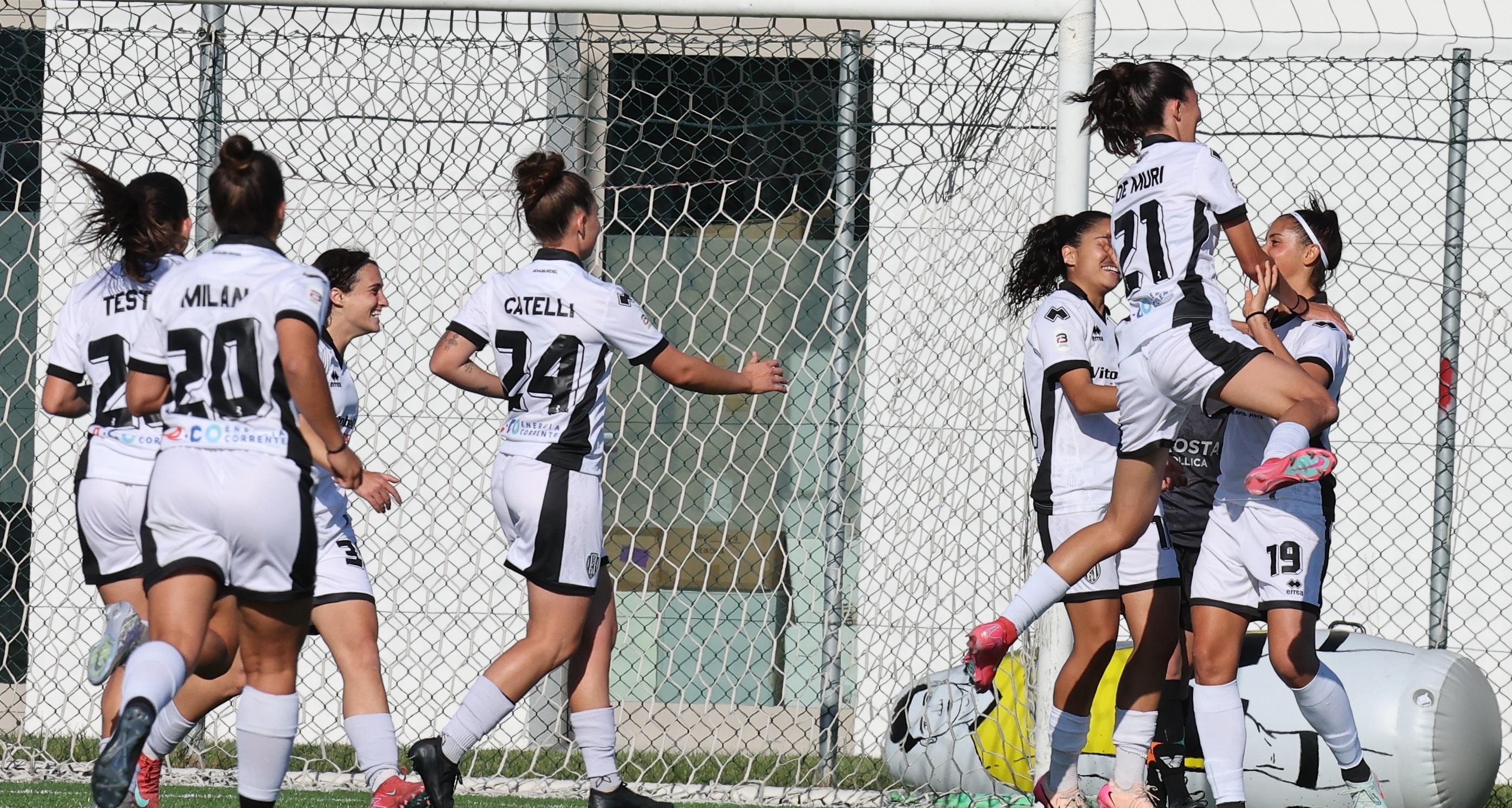 Cesena, otto gol al Venezia e vetta solitaria, domenica il big match tra Brescia e Como 1907