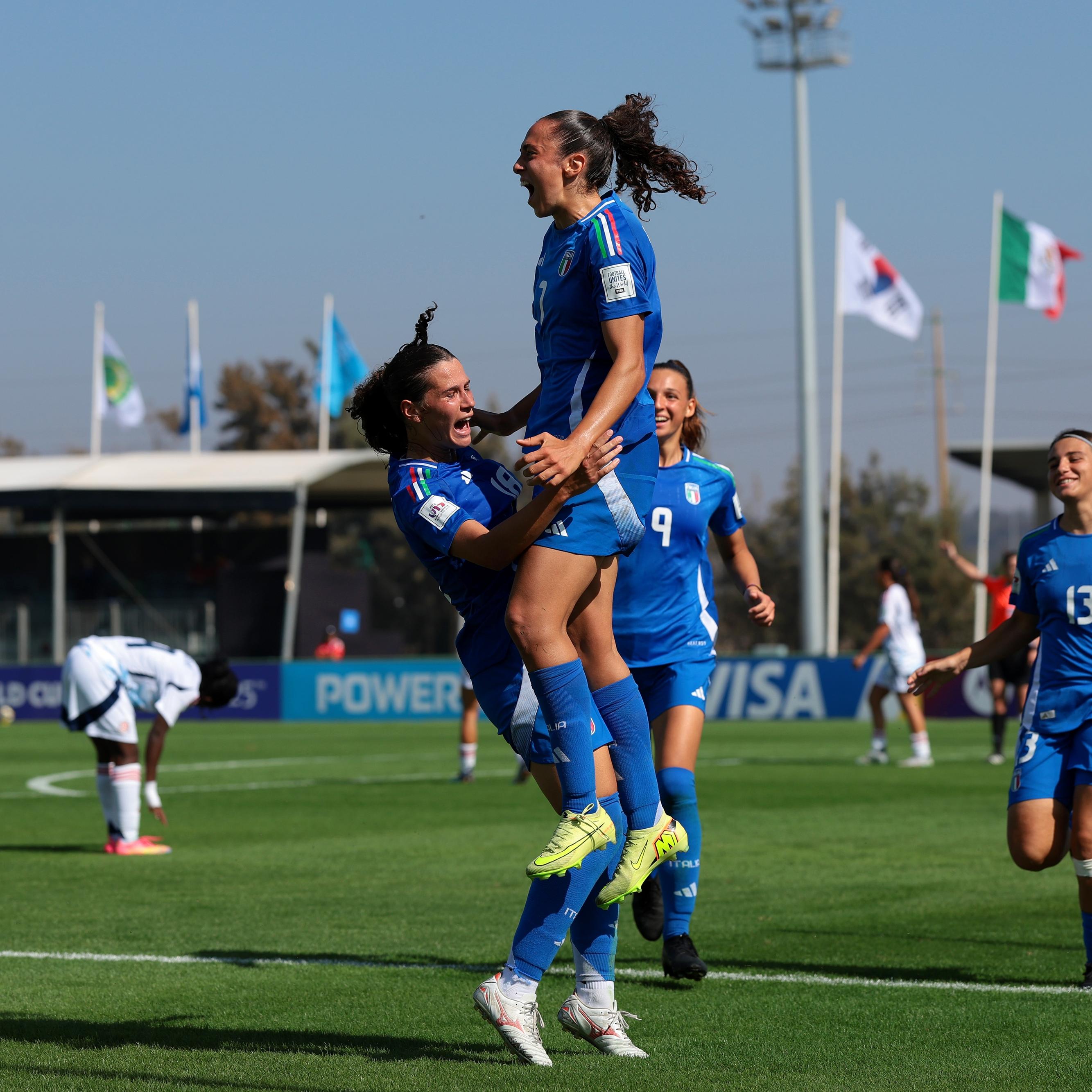 Esordio ok per le Azzurrine al Mondiale femminile Under 17: Costa Rica ko per 3-0