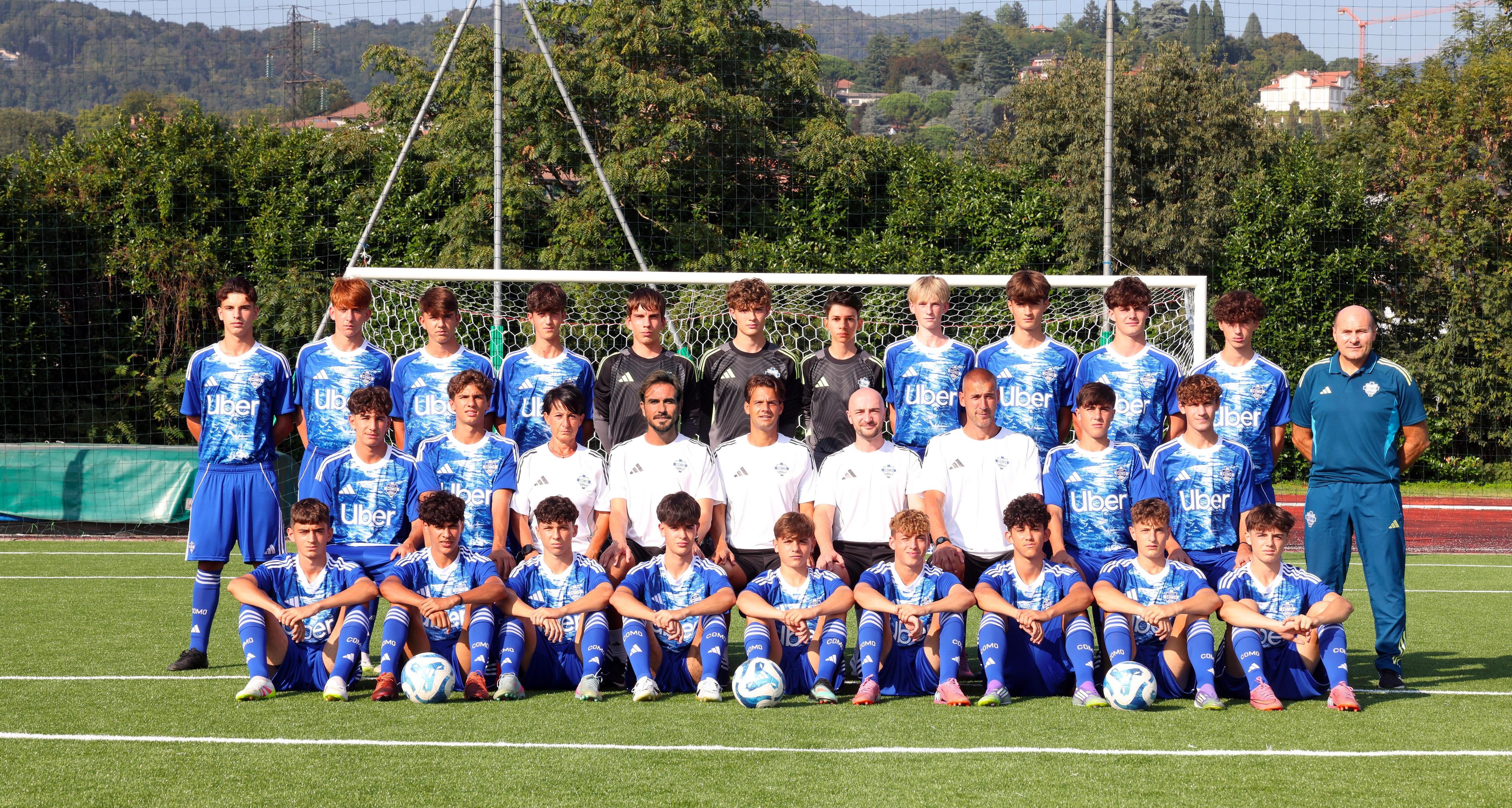 Under 16 Serie A e B, primo pareggio in campionato per il Como: 1-1 con il Venezia