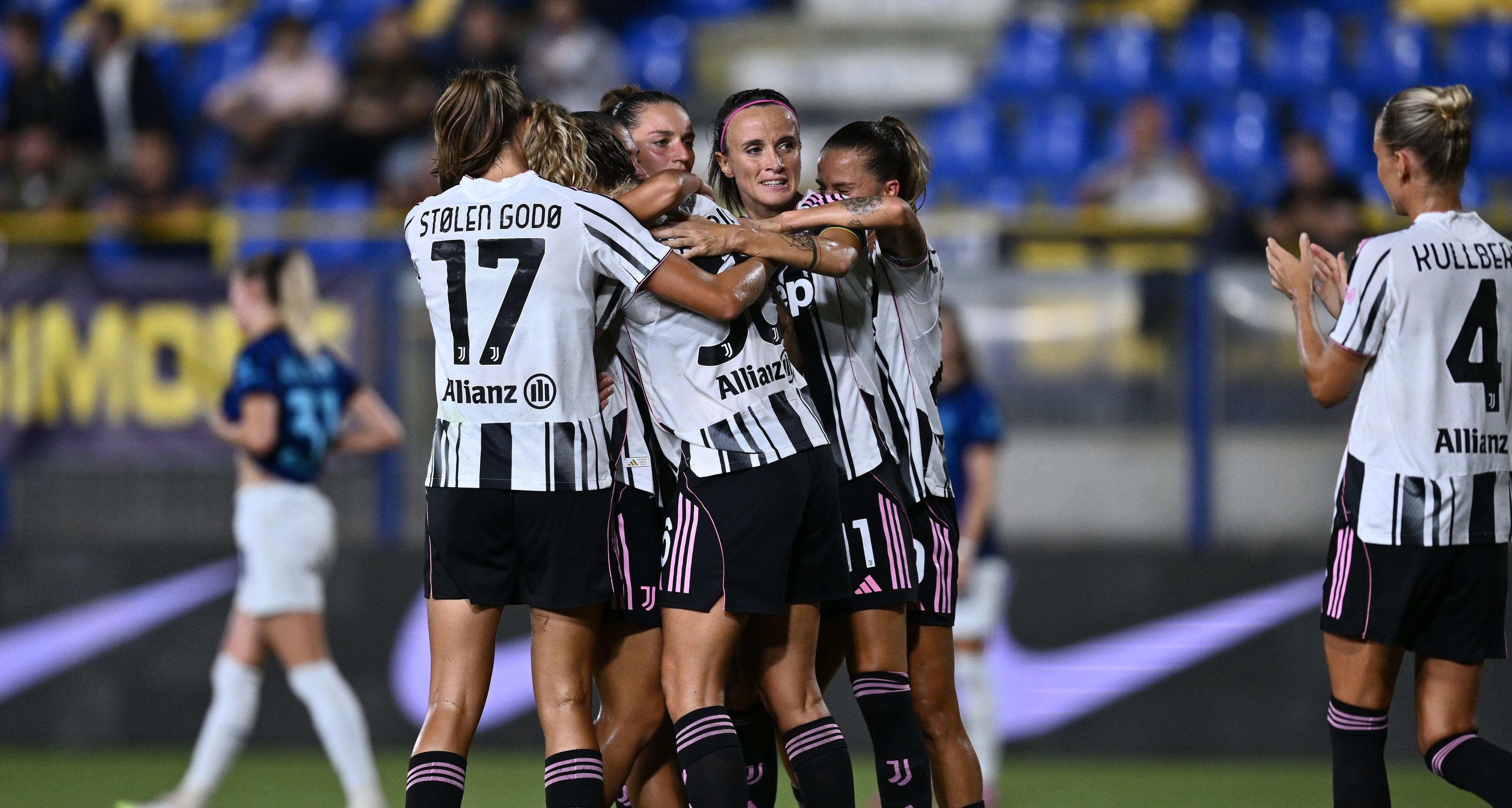 Serie A Women's Cup, la Juventus batte l'Inter e raggiunge la Roma in finale
