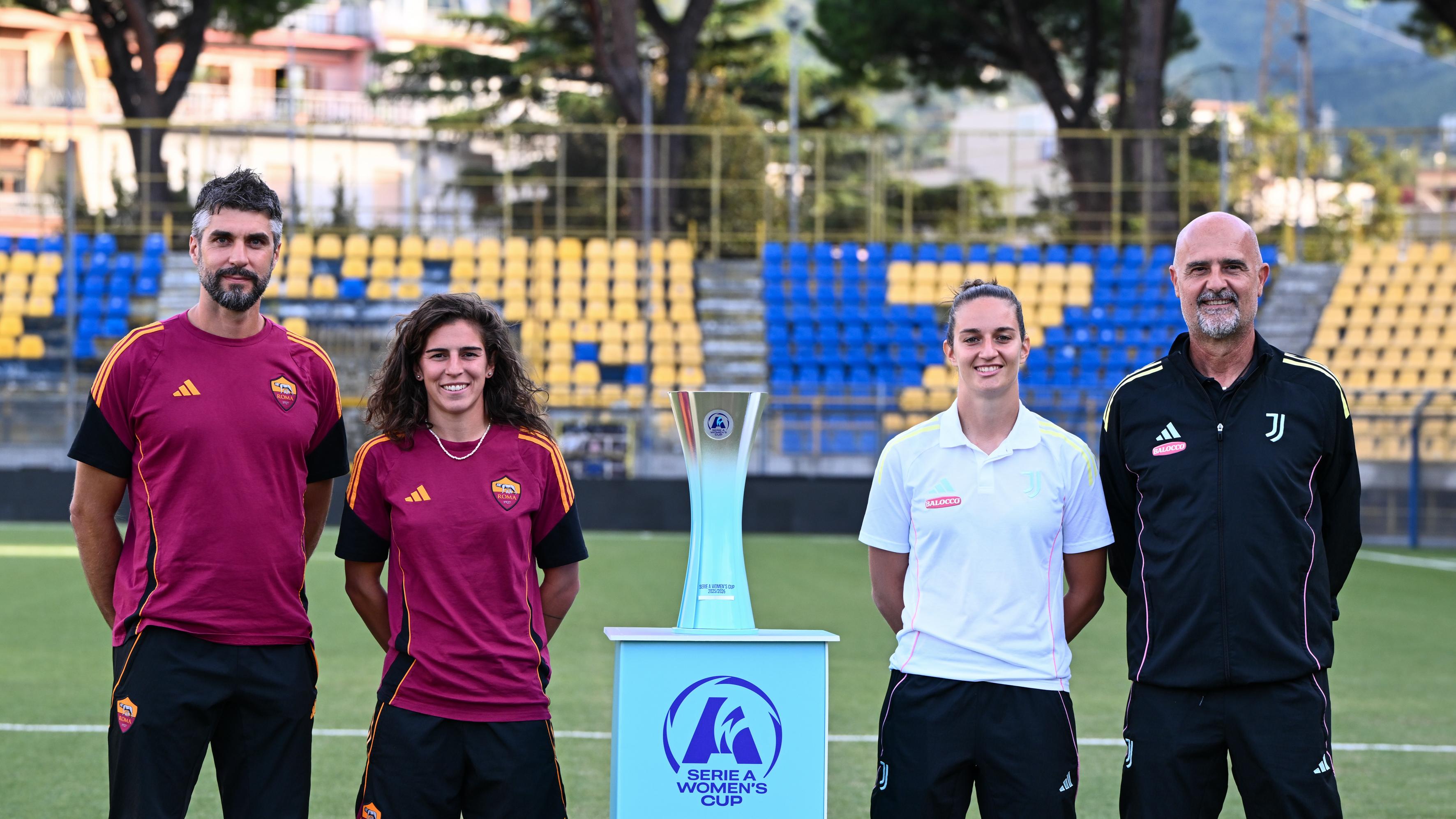 Serie A Women's Cup, domani a Castellammare di Stabia la finale tra Juventus e Roma