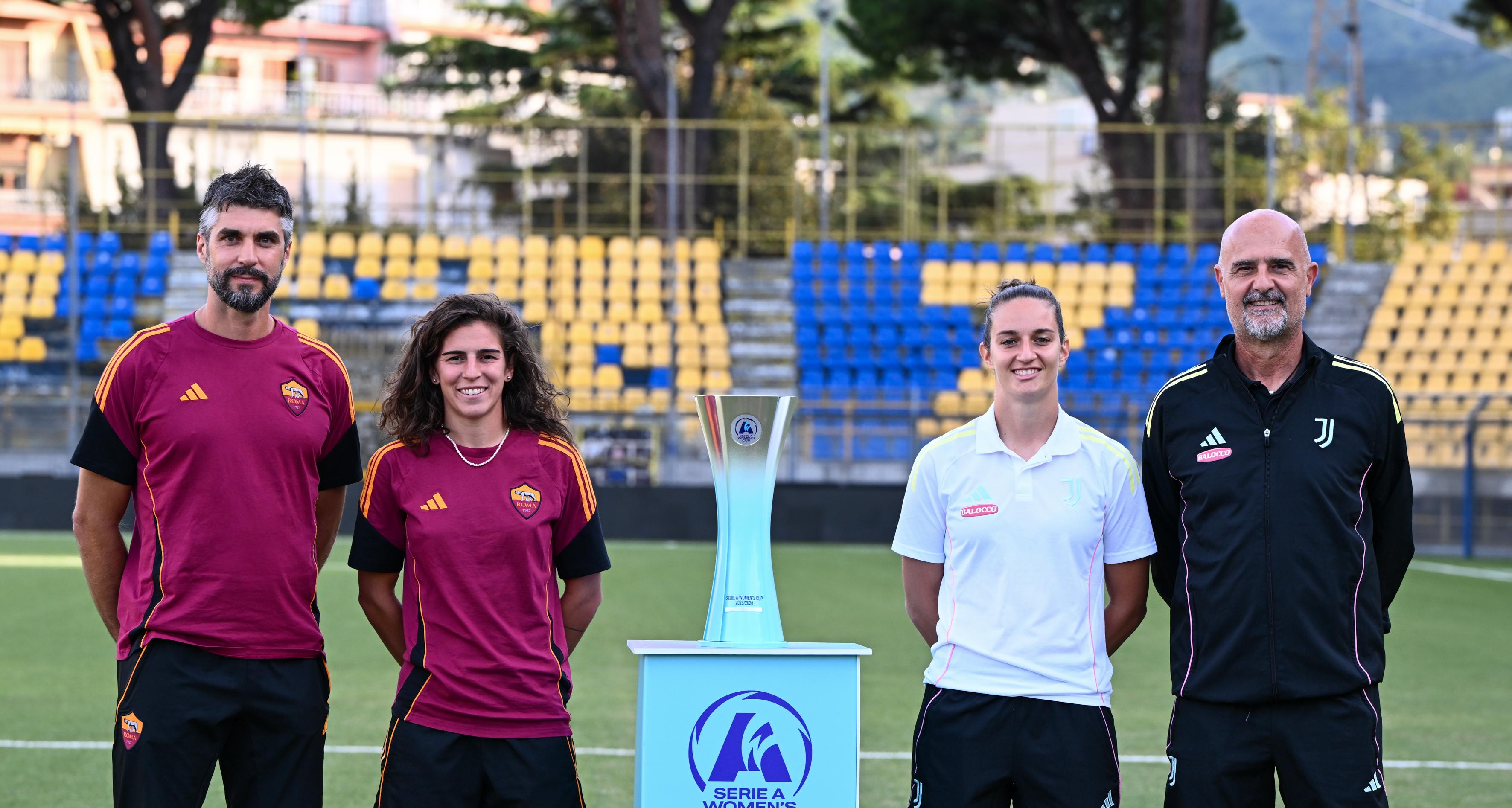 Serie A Women's Cup, domani a Castellammare di Stabia la finale tra Juventus e Roma