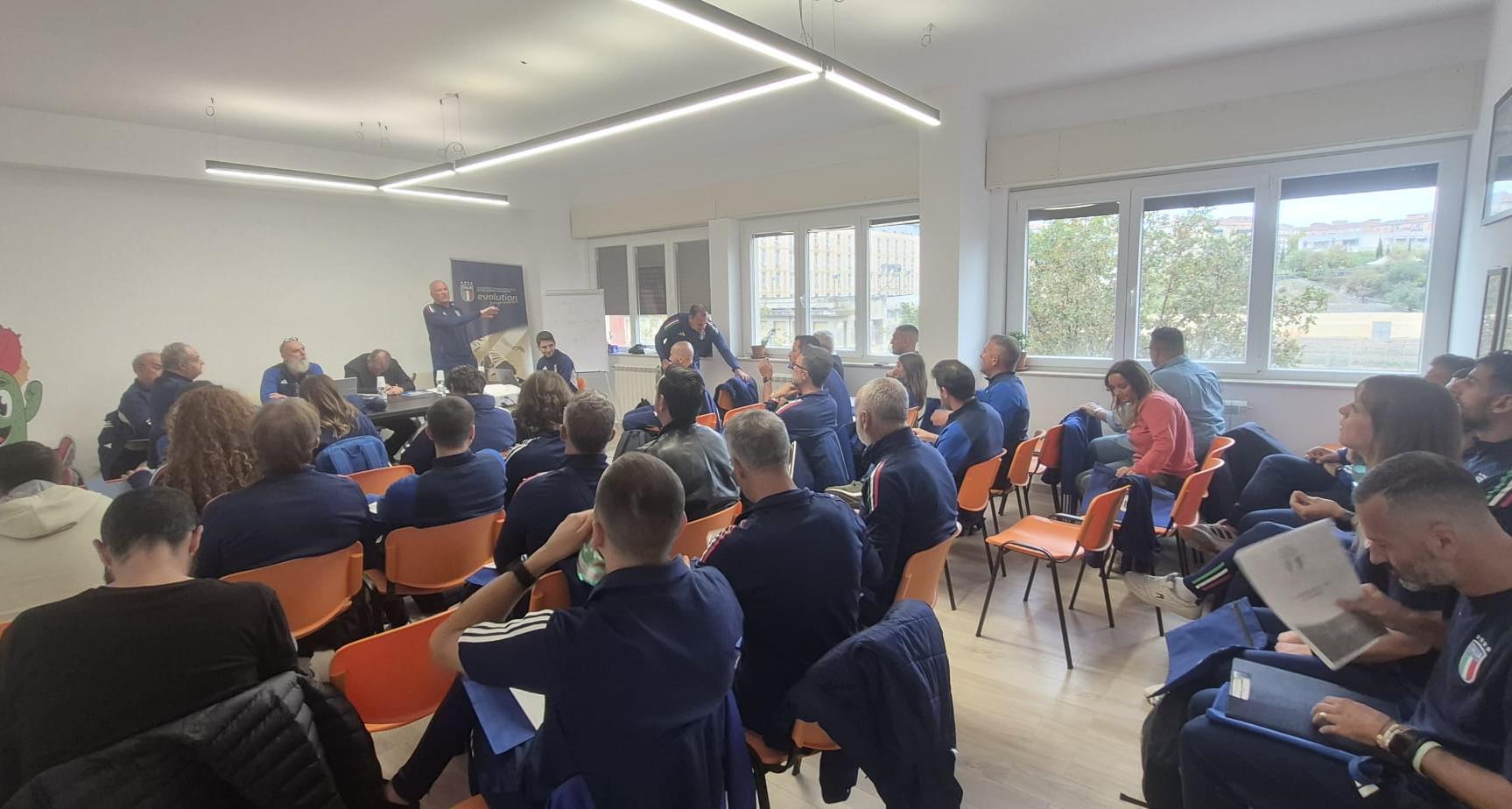 Giornata di formazione per lo staff FIGC-SGS