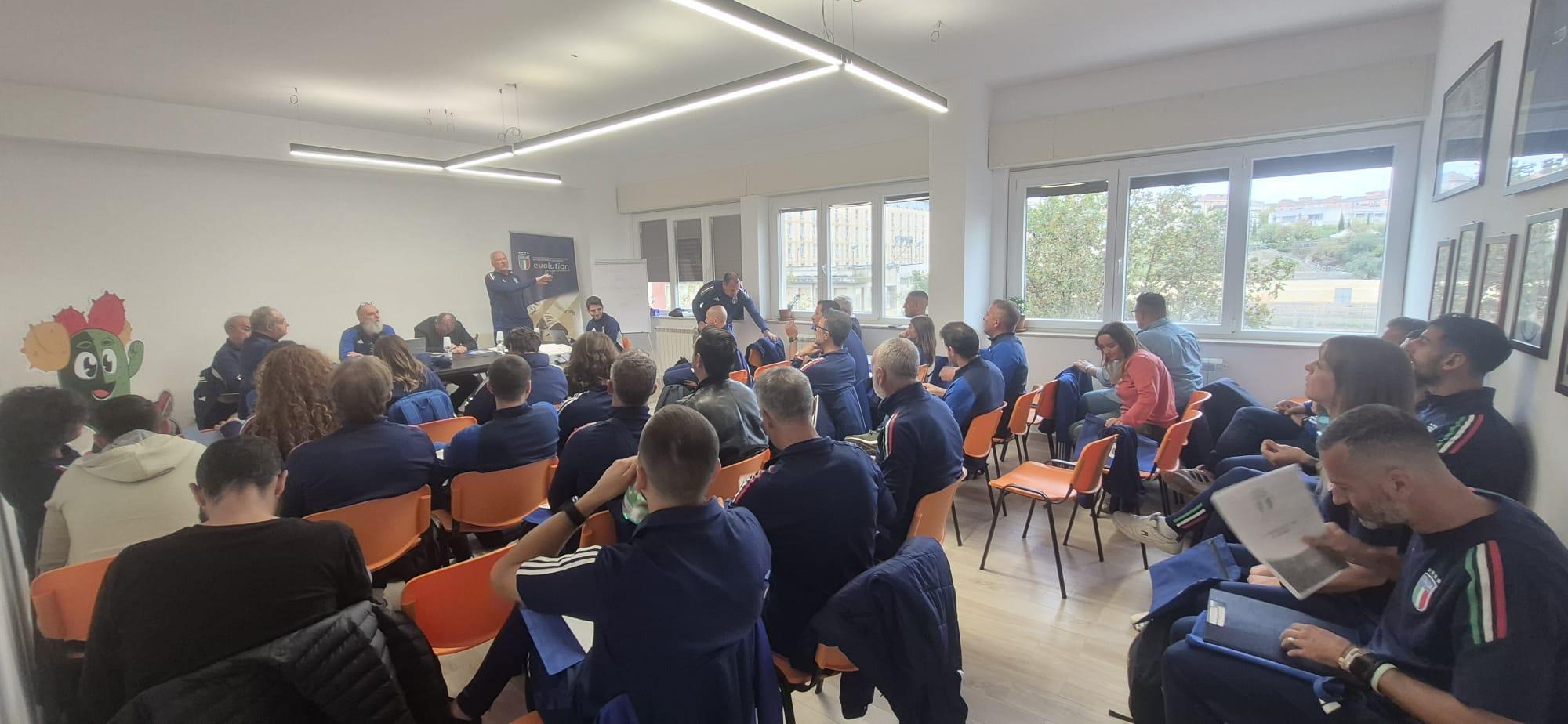 Giornata di formazione per lo staff FIGC-SGS