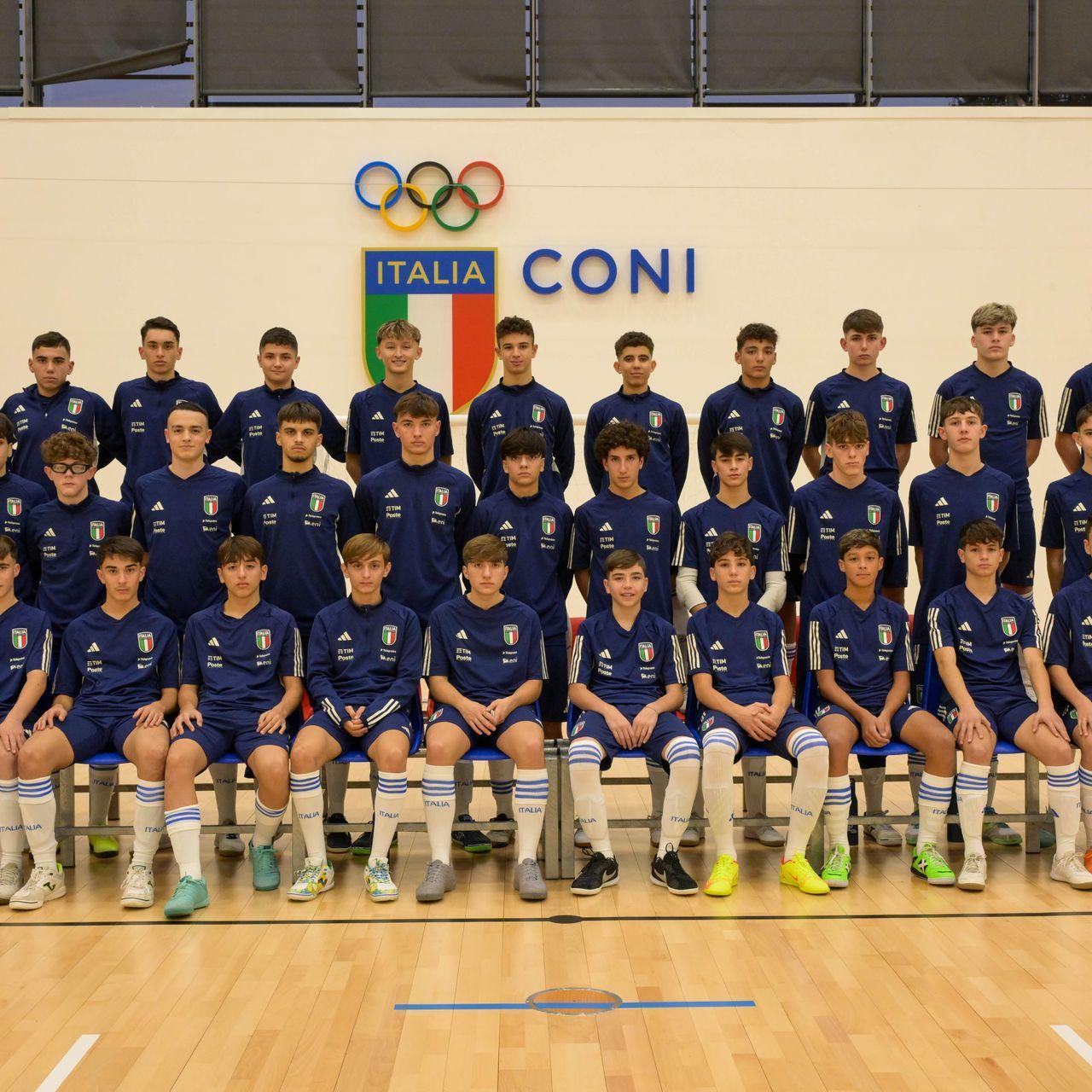 Futsal+, raduno al Giulio Onesti di Roma con i migliori Under 17 d’Italia