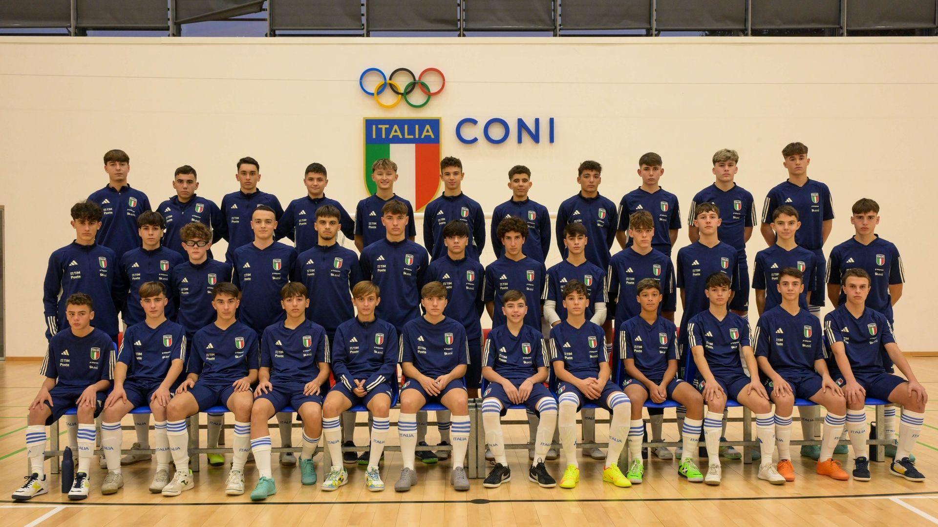Futsal+, raduno al Giulio Onesti di Roma con i migliori Under 17 d’Italia