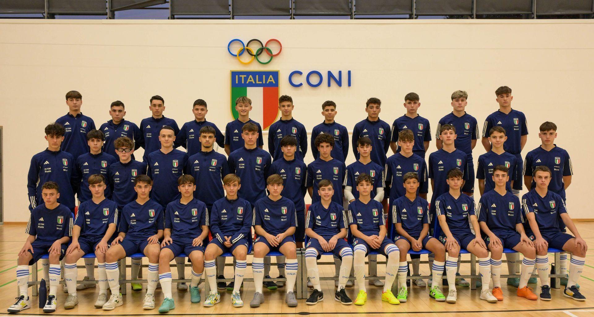 Futsal+, raduno al Giulio Onesti di Roma con i migliori Under 17 d’Italia