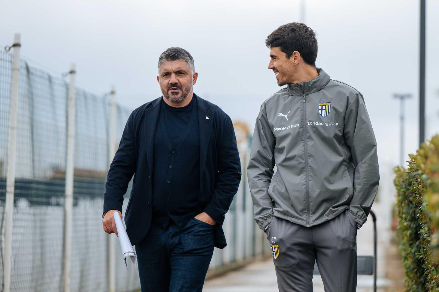 Prosegue il tour di Gattuso nei centri sportivi dei club di Serie A: il Ct in visita al Parma
