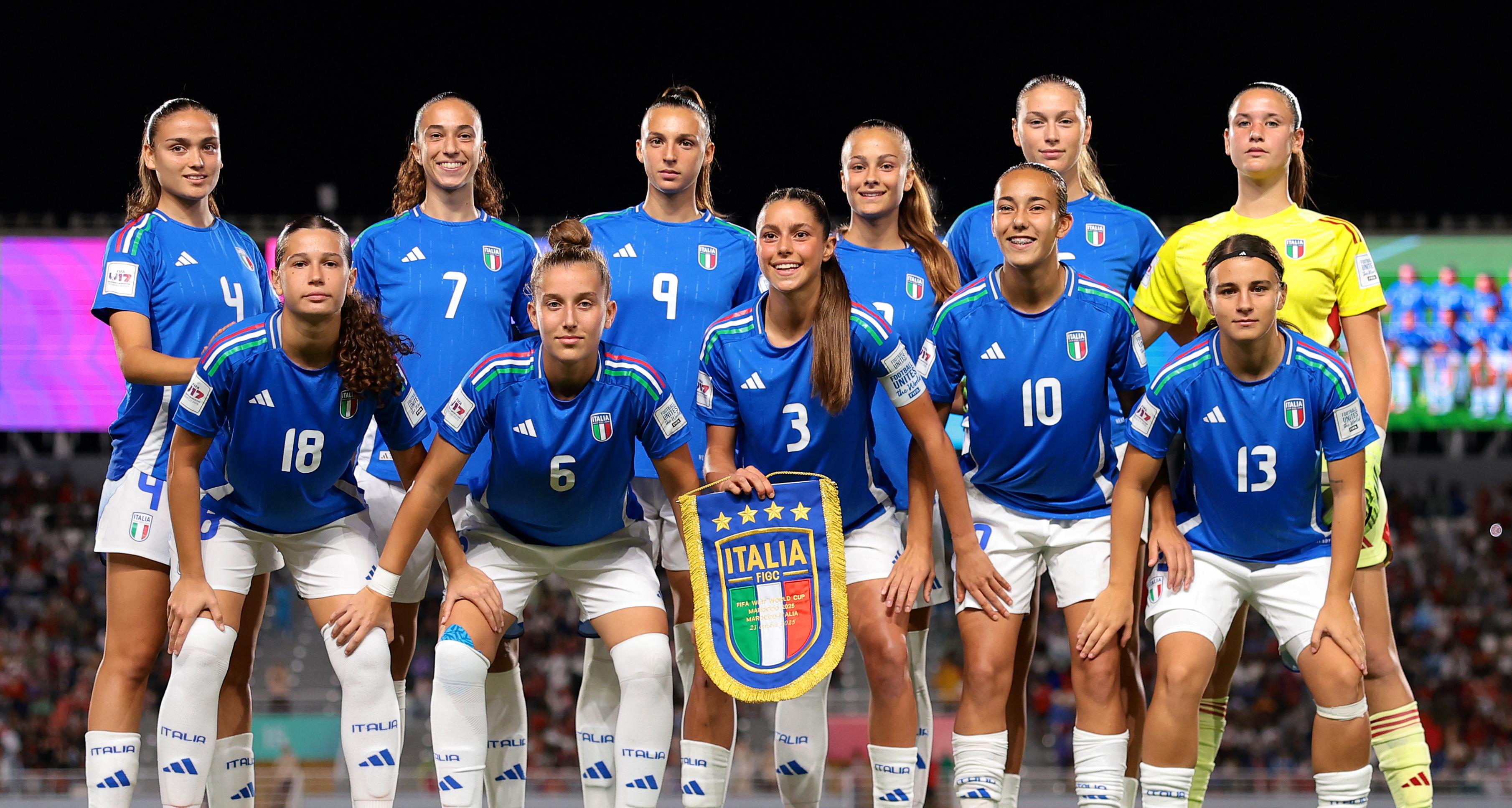 Azzurrine implacabili al Mondiale di Rabat: la Nazionale Under 17 batte anche il Marocco
