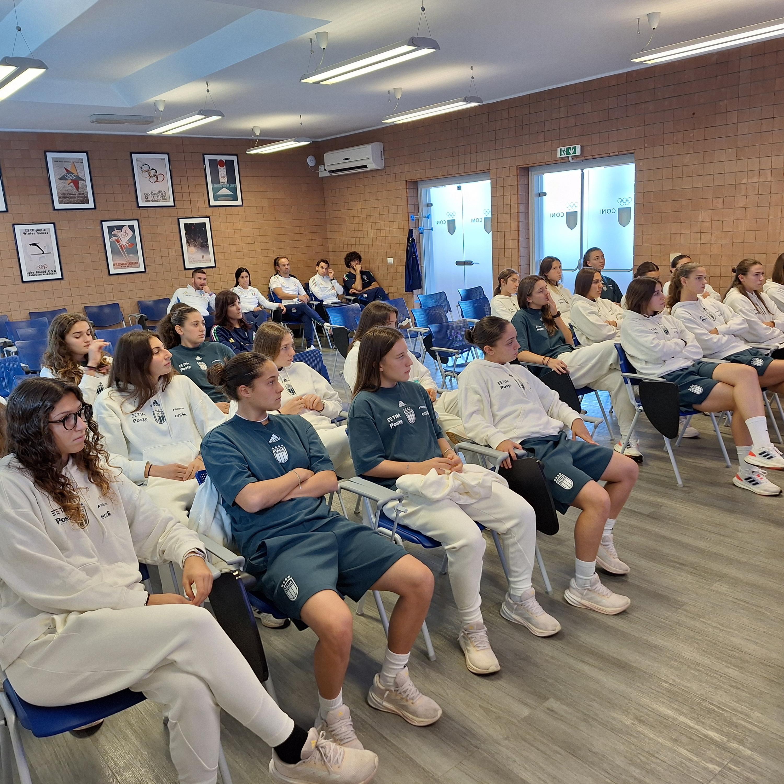 UEFA HatTrick VI: quinto incontro stagionale con le ragazze della Nazionale Under 19