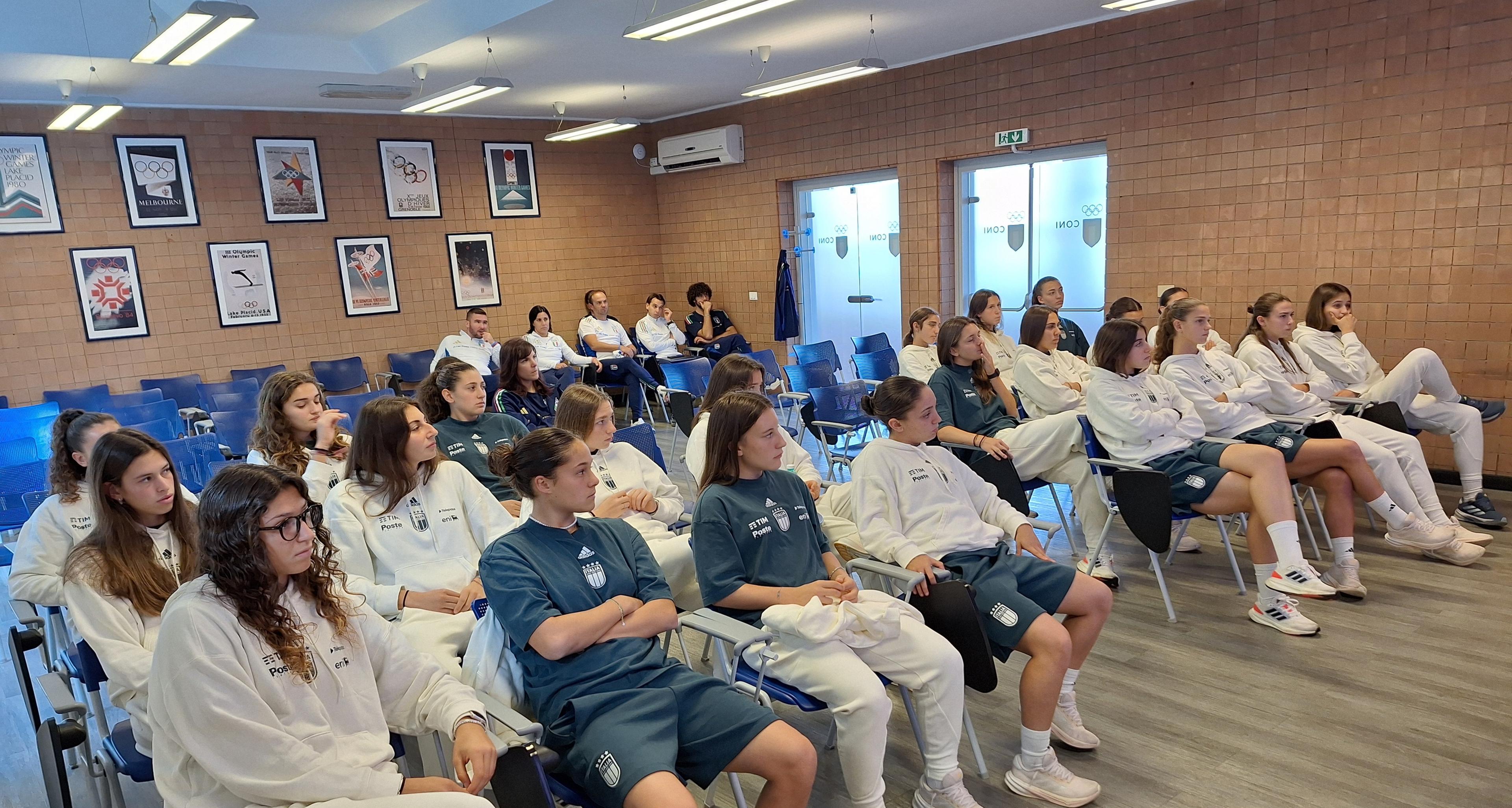 UEFA HatTrick VI: quinto incontro stagionale con le ragazze della Nazionale Under 19