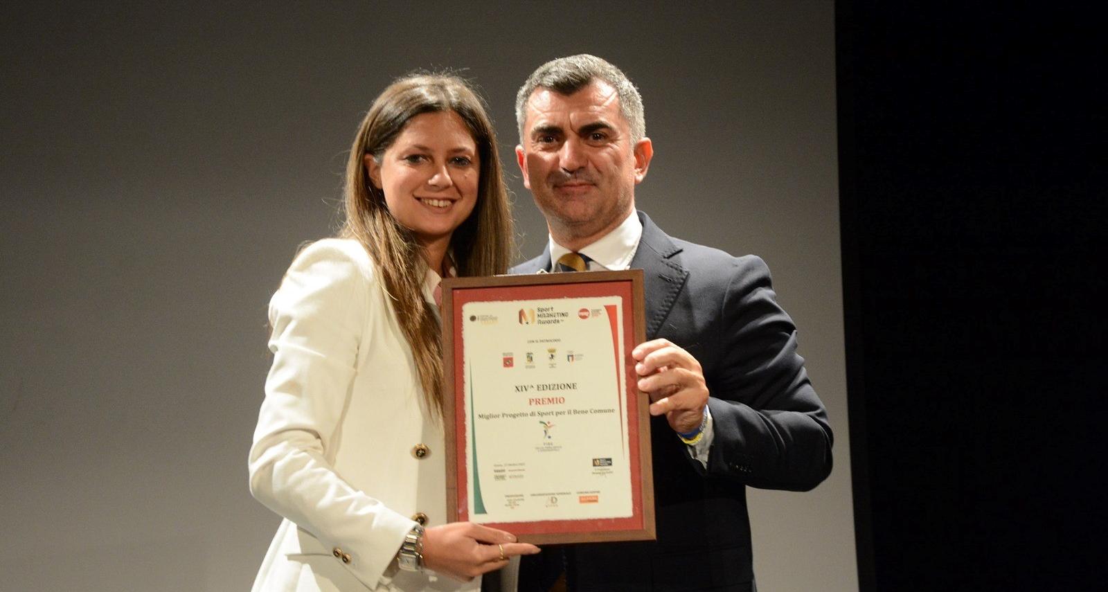 Agli Sport Marketing Awards premiata la DCPS come 'miglior progetto sportivo per il bene comune'