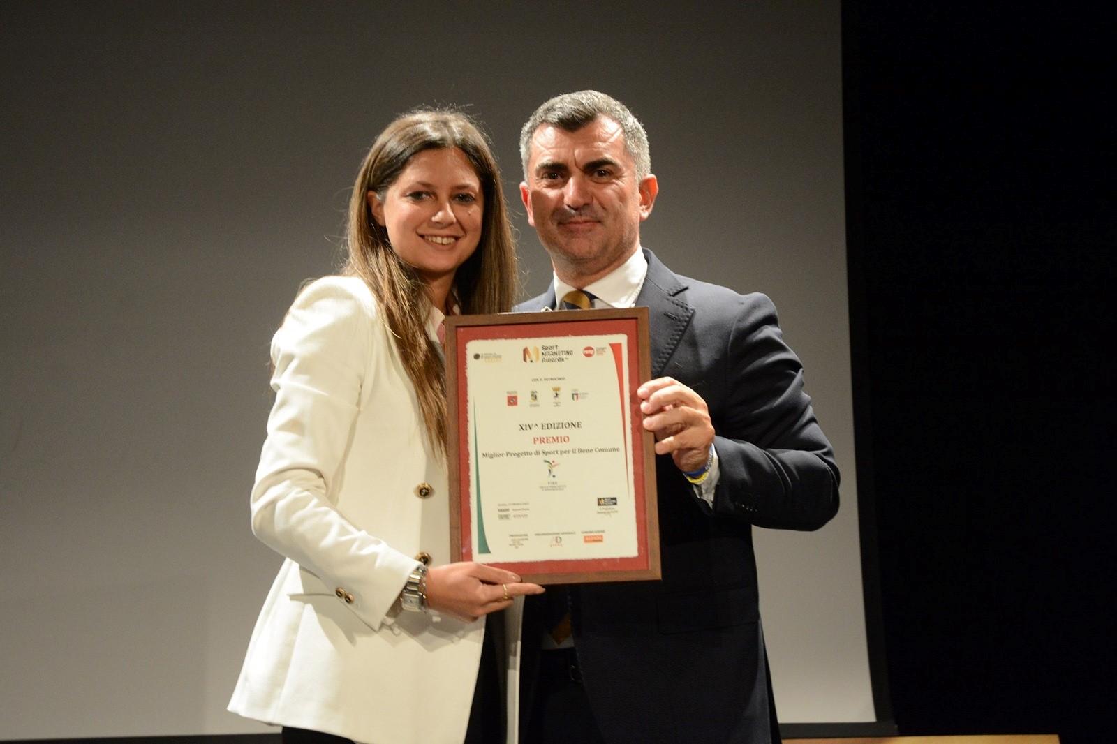 Agli Sport Marketing Awards premiata la DCPS come 'miglior progetto sportivo per il bene comune'