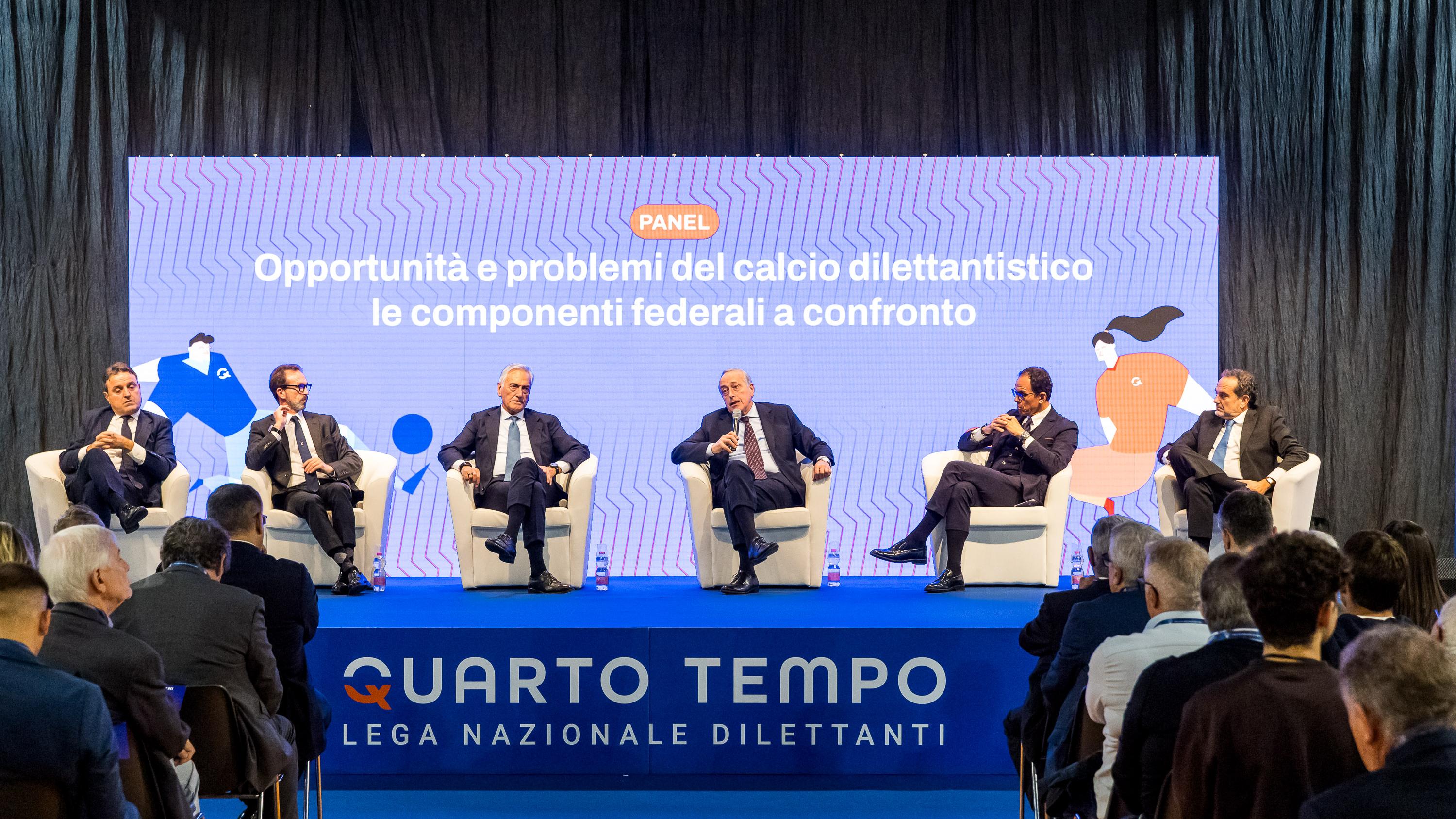 Quarto Tempo, la tre giorni dedicata al 'sistema calcio' organizzata dalla Lega Nazionale Dilettanti