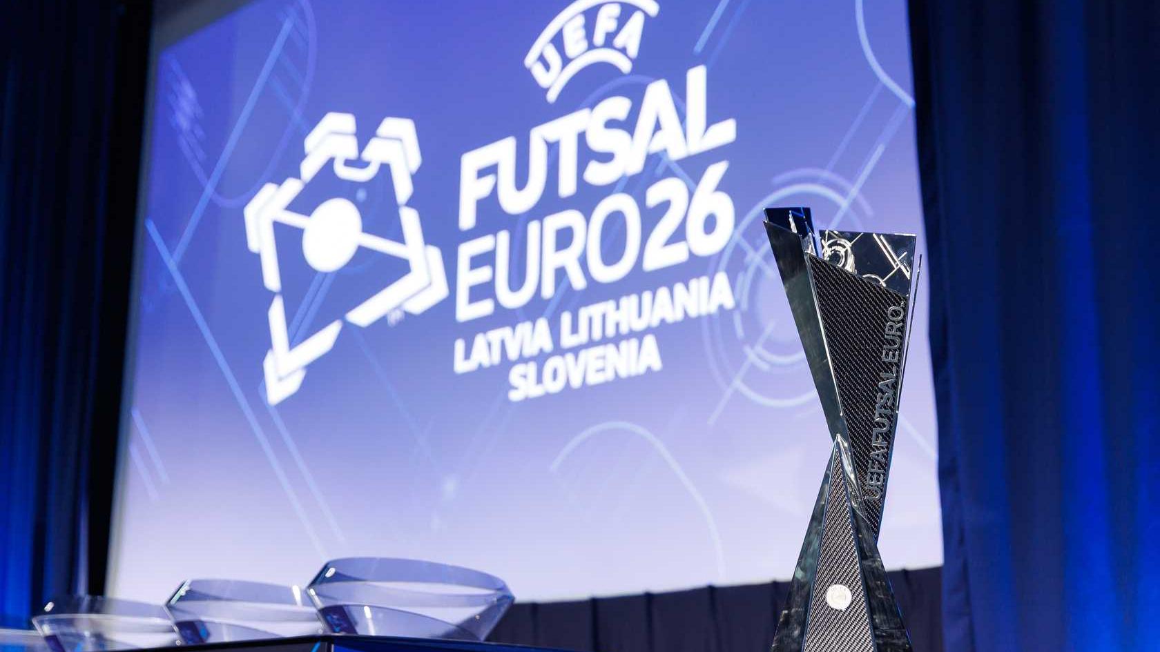 Futsal EURO 2026, Italia nel girone di Lubiana con Portogallo, Polonia e Ungheria
