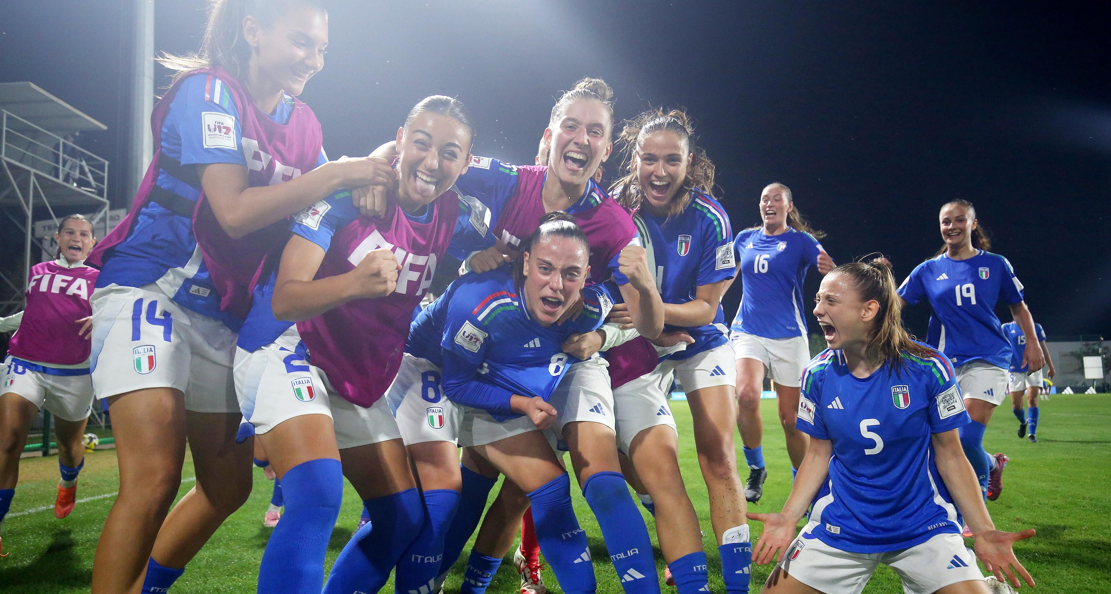 Un altro 4-3 da leggenda: le Azzurrine superano il Brasile e volano agli ottavi da prime del girone