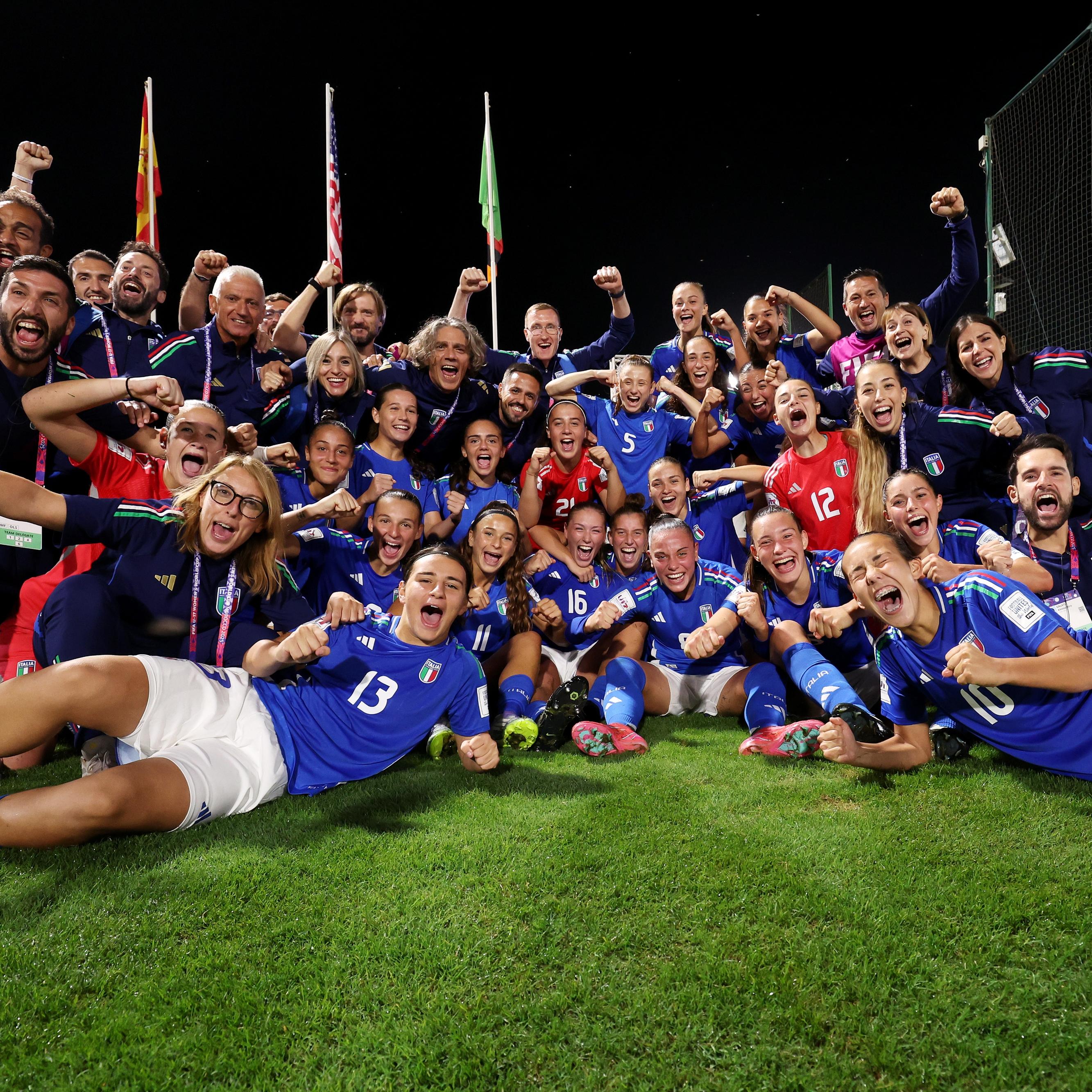 Azzurrine straordinarie al Mondiale Under 17, il Brasile si arrende 4-3