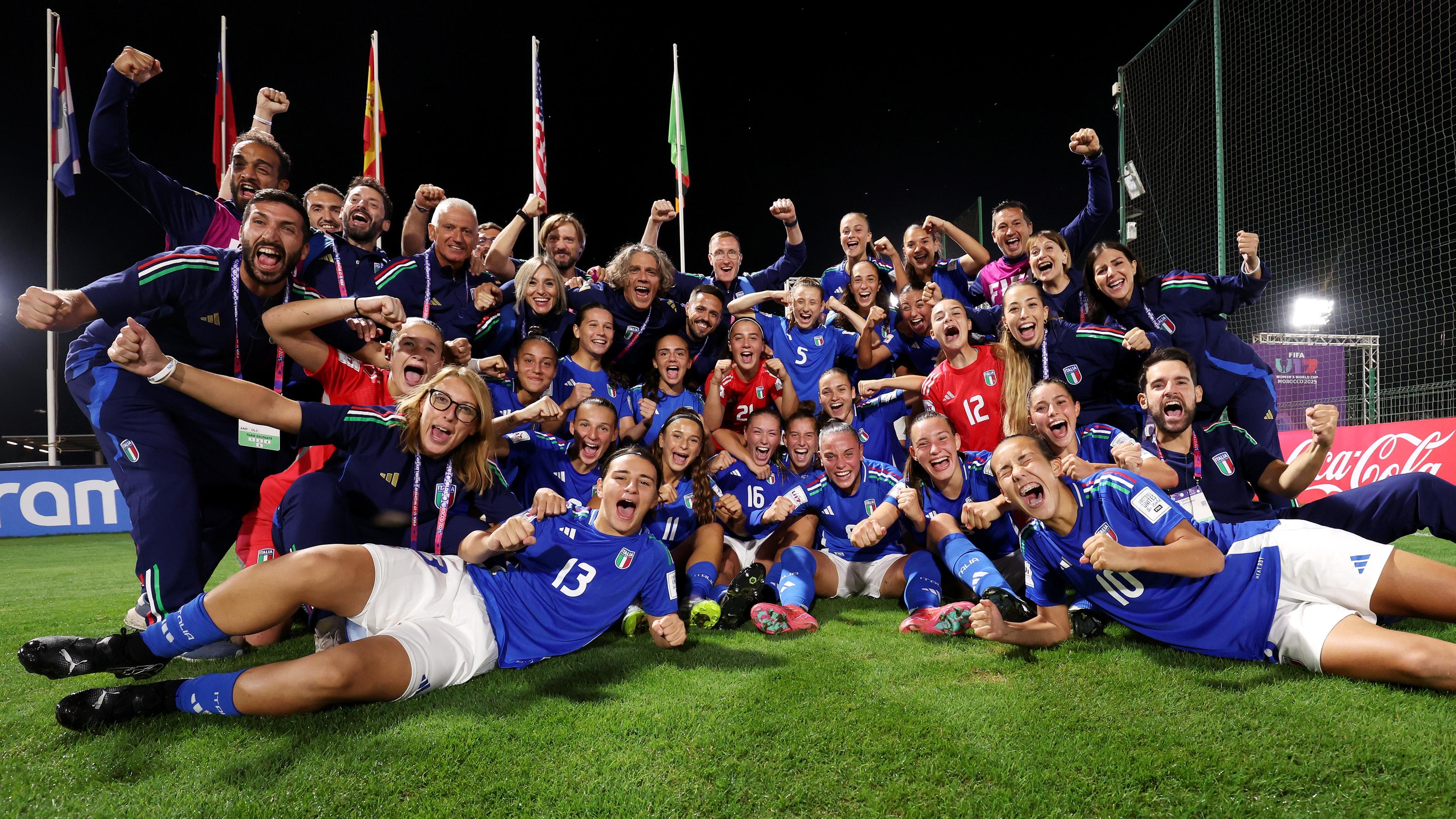 Azzurrine straordinarie al Mondiale Under 17, il Brasile si arrende 4-3