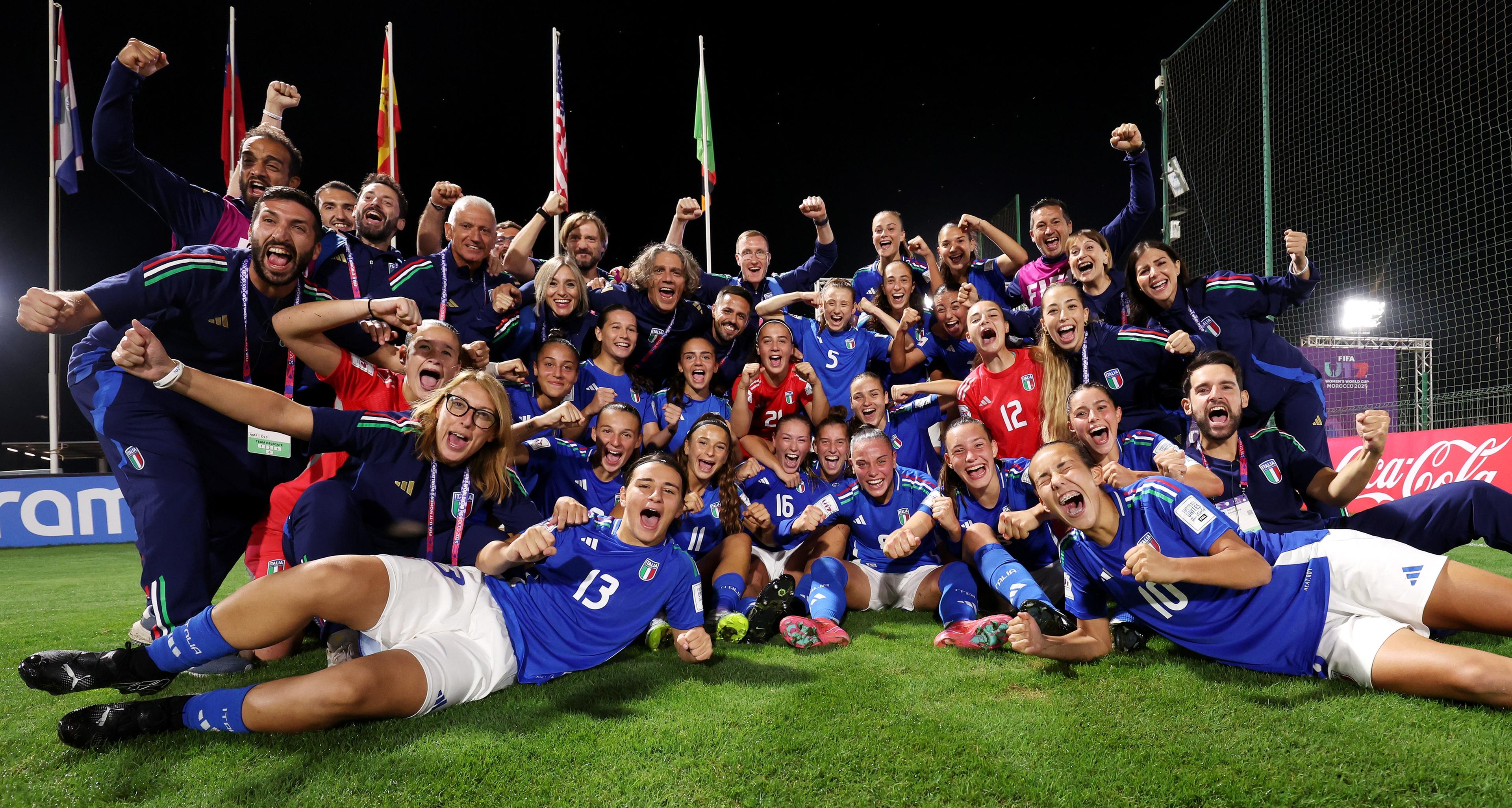 Azzurrine straordinarie al Mondiale Under 17, il Brasile si arrende 4-3