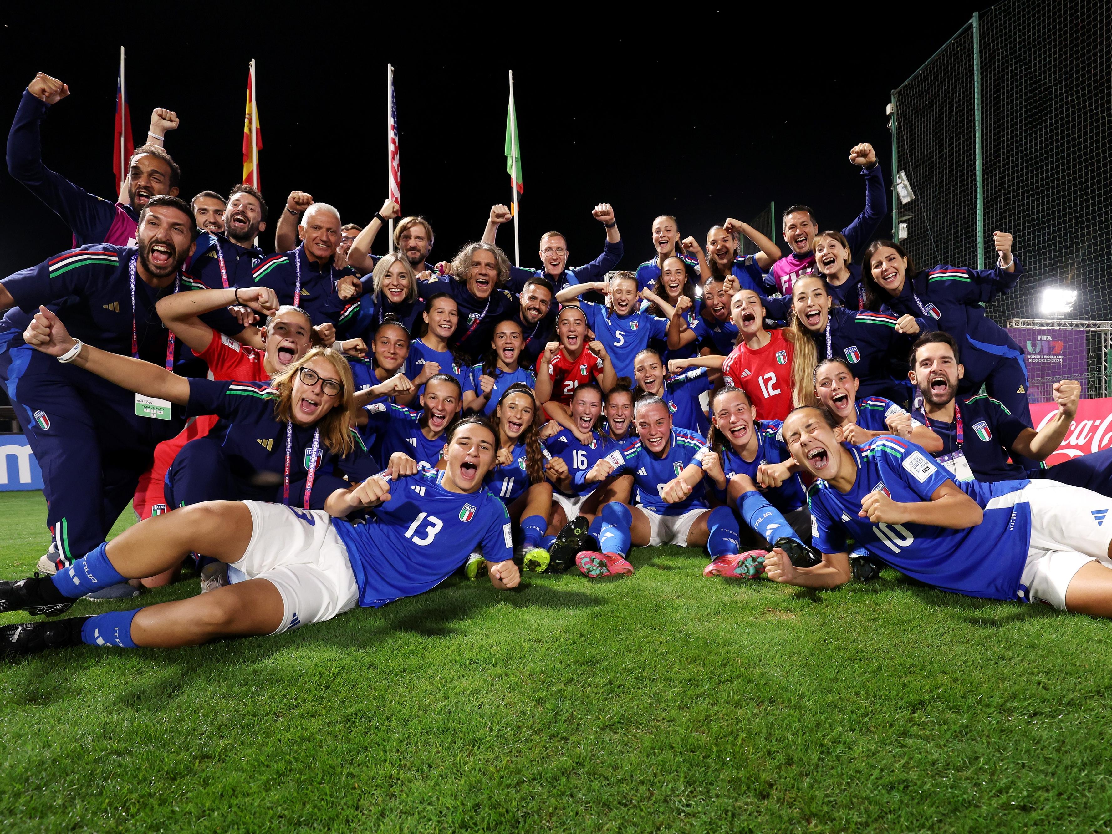 Azzurrine straordinarie al Mondiale Under 17, il Brasile si arrende 4-3