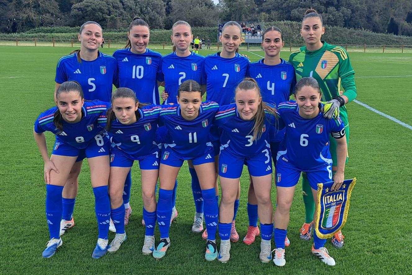 Italia sconfitta 3-1 dalla Danimarca nel secondo test a Tirrenia: per le Azzurrine ancora a segno Ventriglia