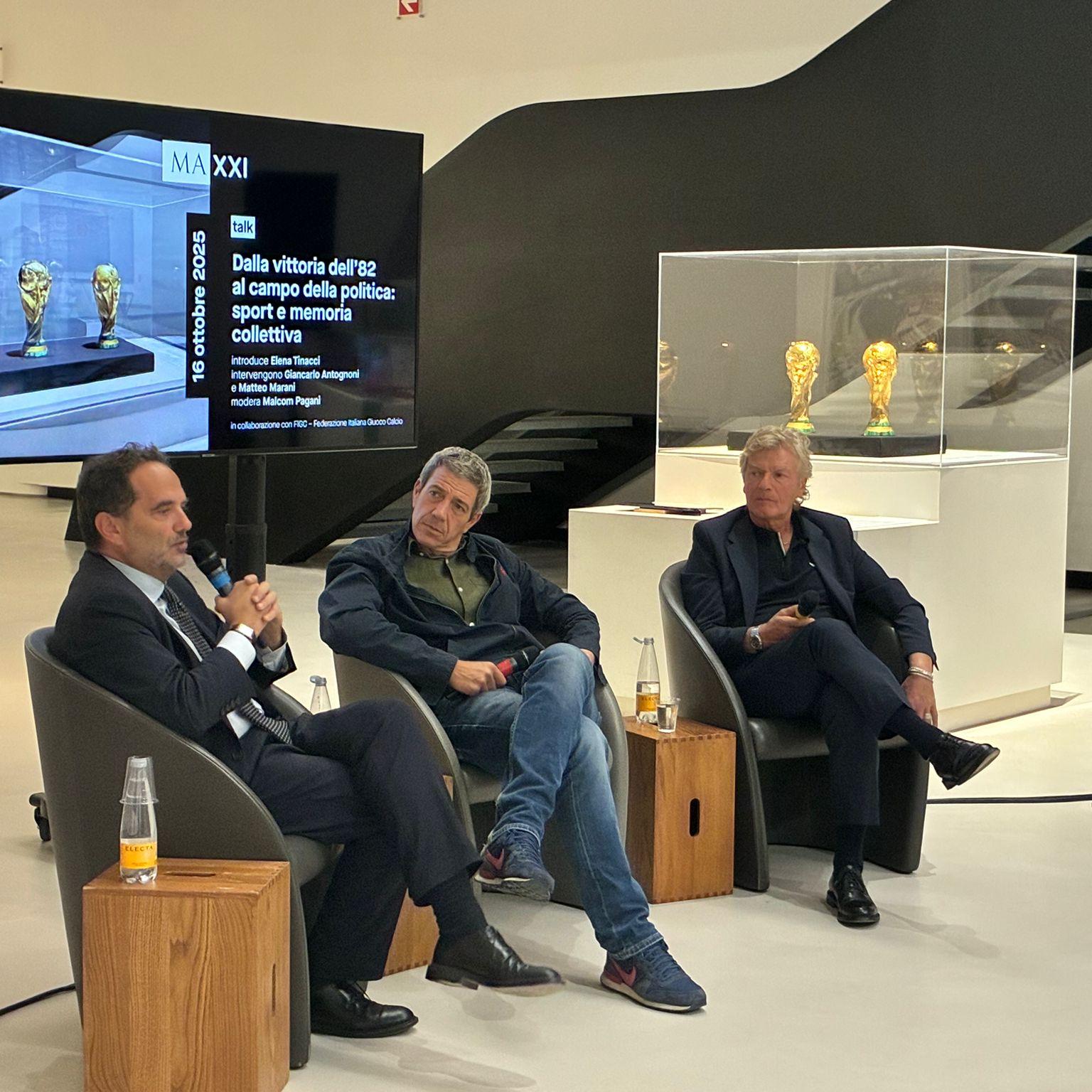 ‘From the 1982 victory to the political arena’: Marani and Antognoni speak in Rome