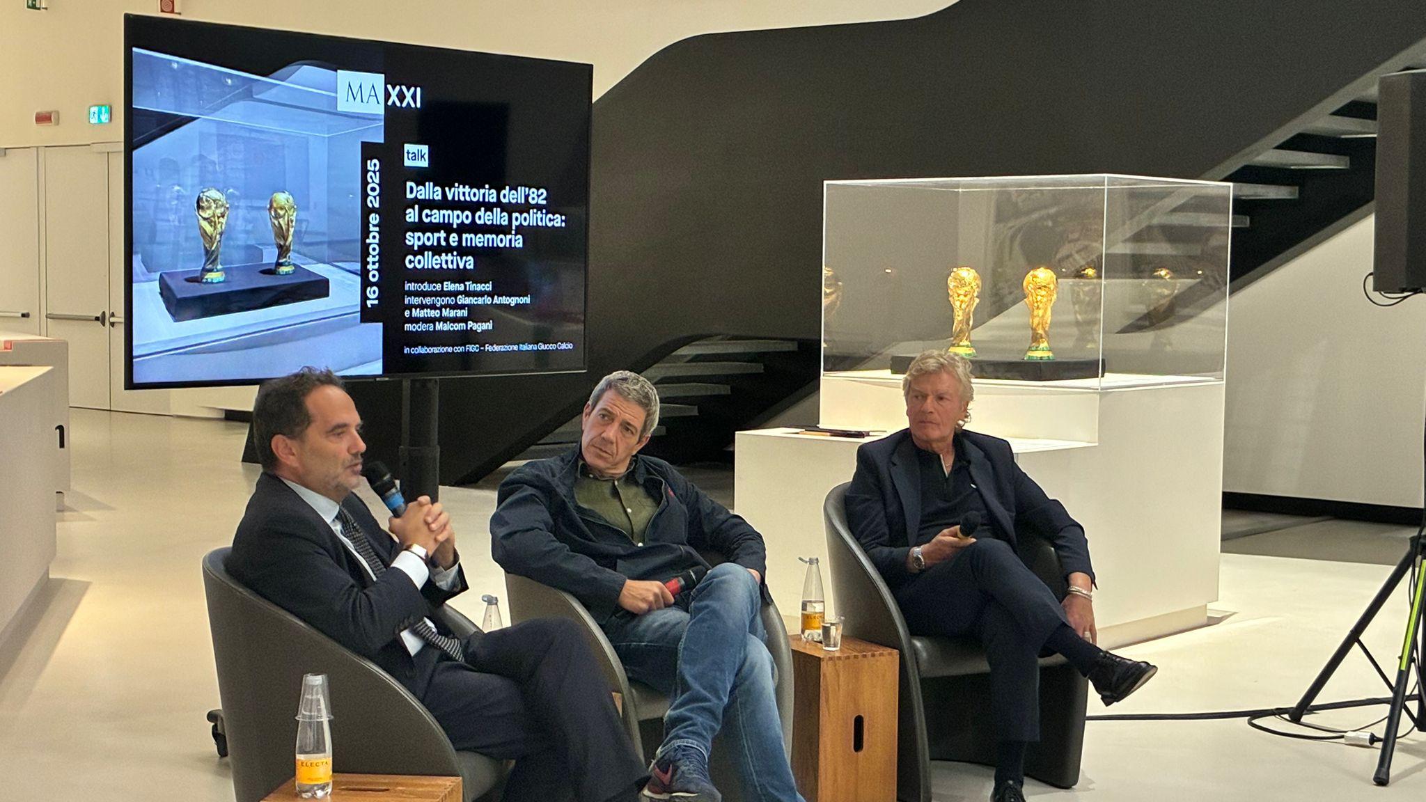 ‘From the 1982 victory to the political arena’: Marani and Antognoni speak in Rome