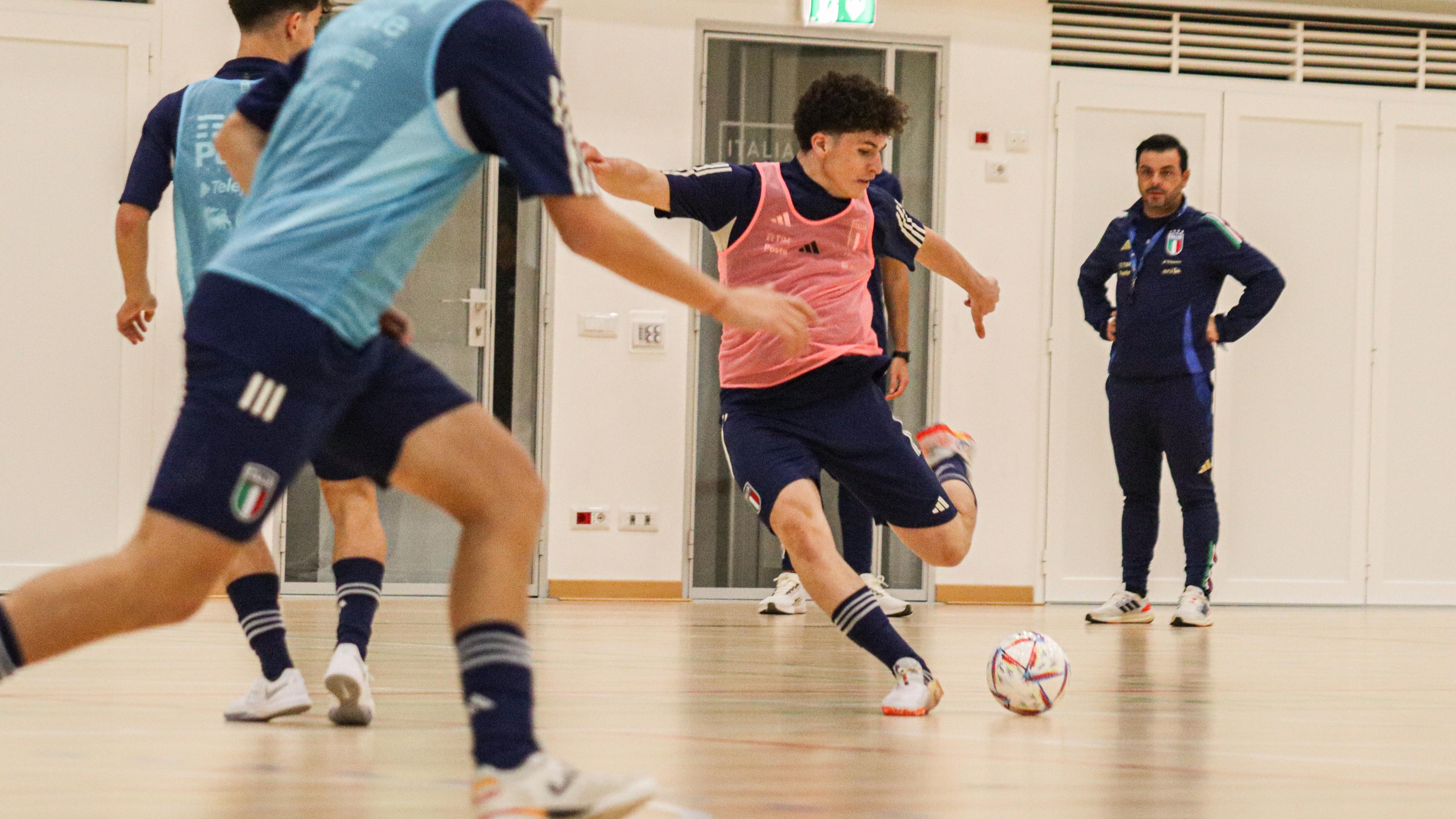 Futsal+, raduno al Giulio Onesti di Roma con i migliori Under 17 d’Italia
