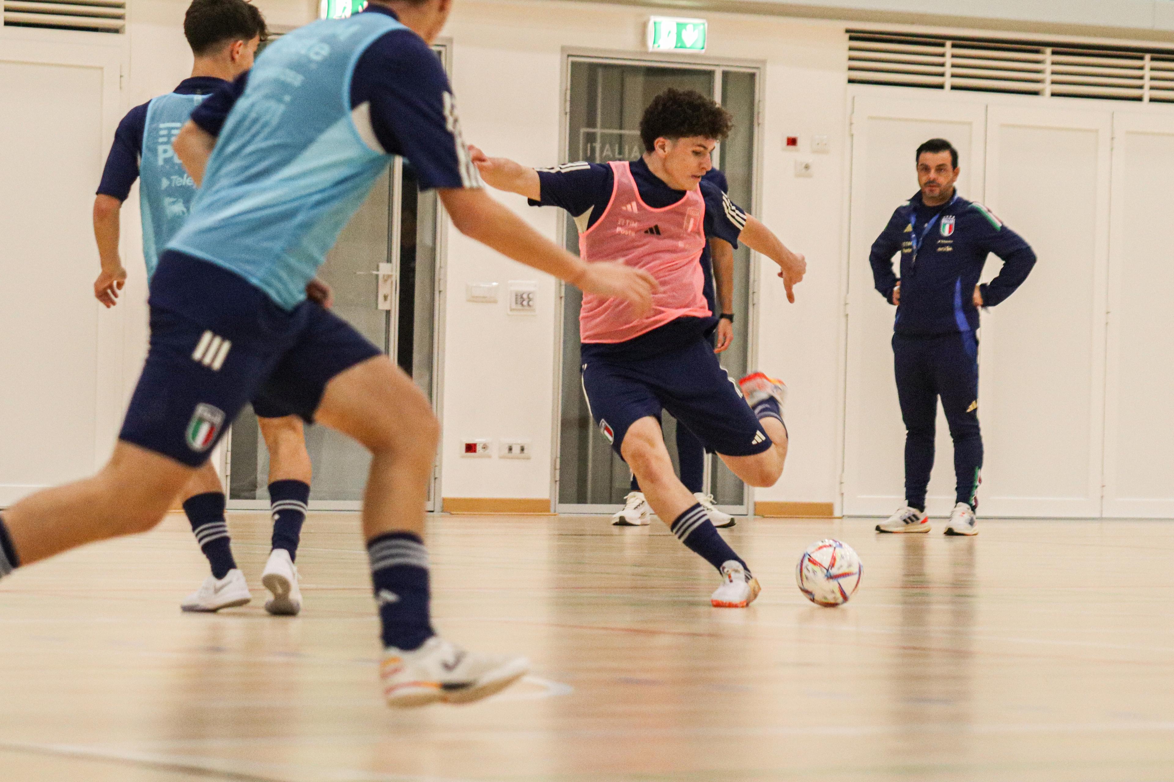 Futsal+, raduno al Giulio Onesti di Roma con i migliori Under 17 d’Italia
