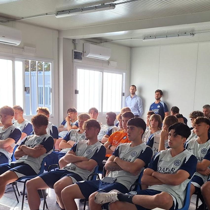 Antidoping: incontro con i ragazzi dell’Under 20 dell’Inter