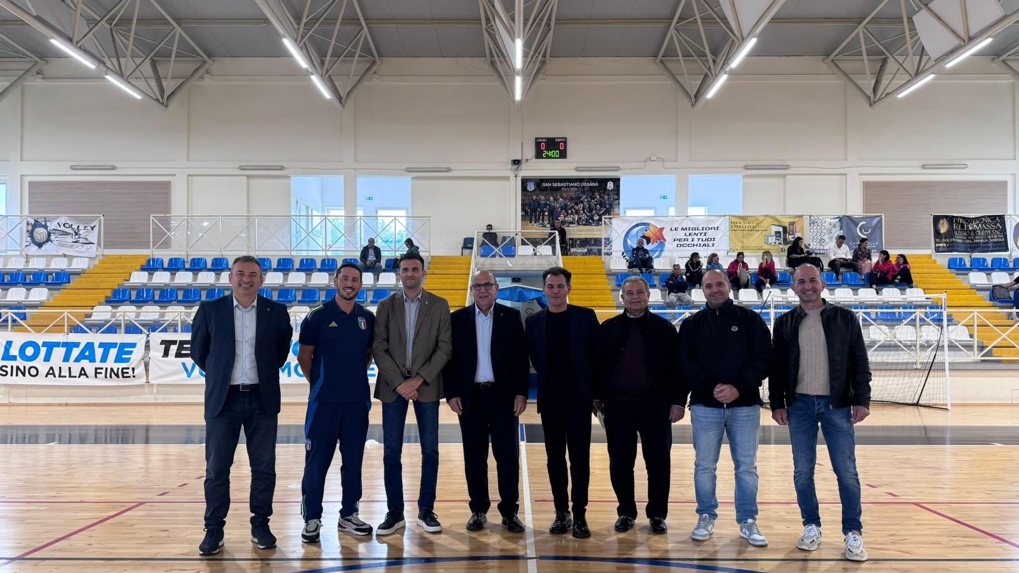 Centri Federali SGS Sardegna, la visita del Segretario nazionale SGS Di Gioia e del Responsabile tecnico del futsal Nitti