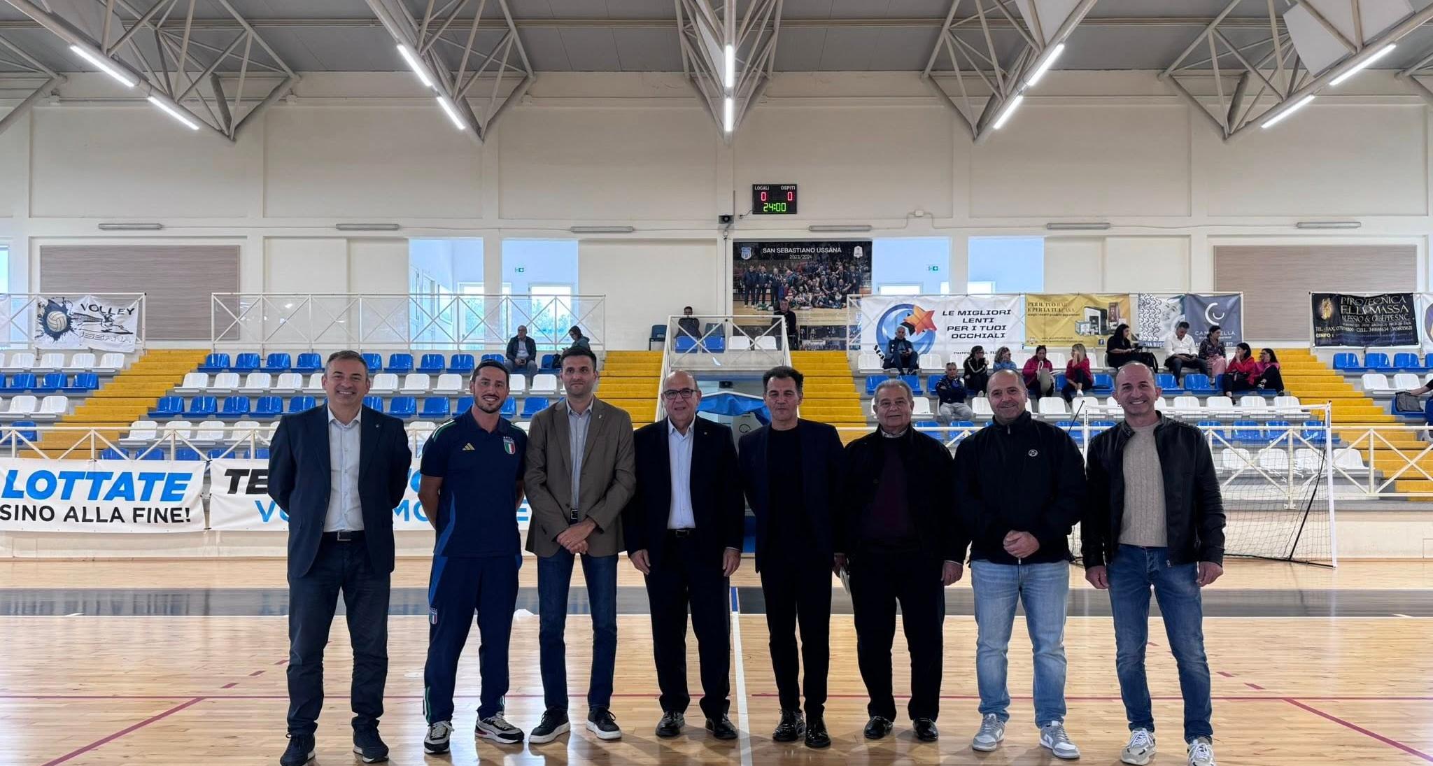 Centri Federali SGS Sardegna, la visita del Segretario nazionale SGS Di Gioia e del Responsabile tecnico del futsal Nitti