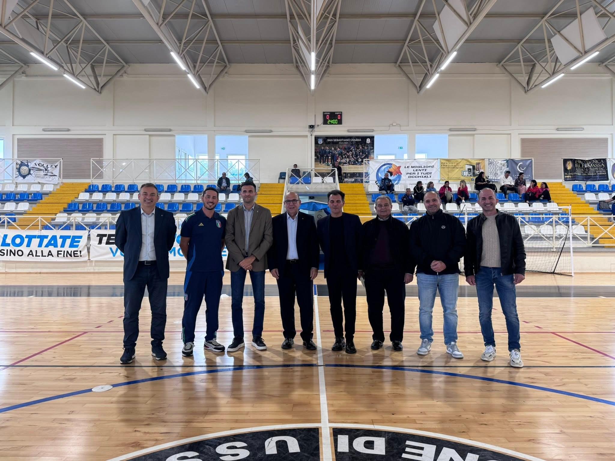 Centri Federali SGS Sardegna, la visita del Segretario nazionale SGS Di Gioia e del Responsabile tecnico del futsal Nitti
