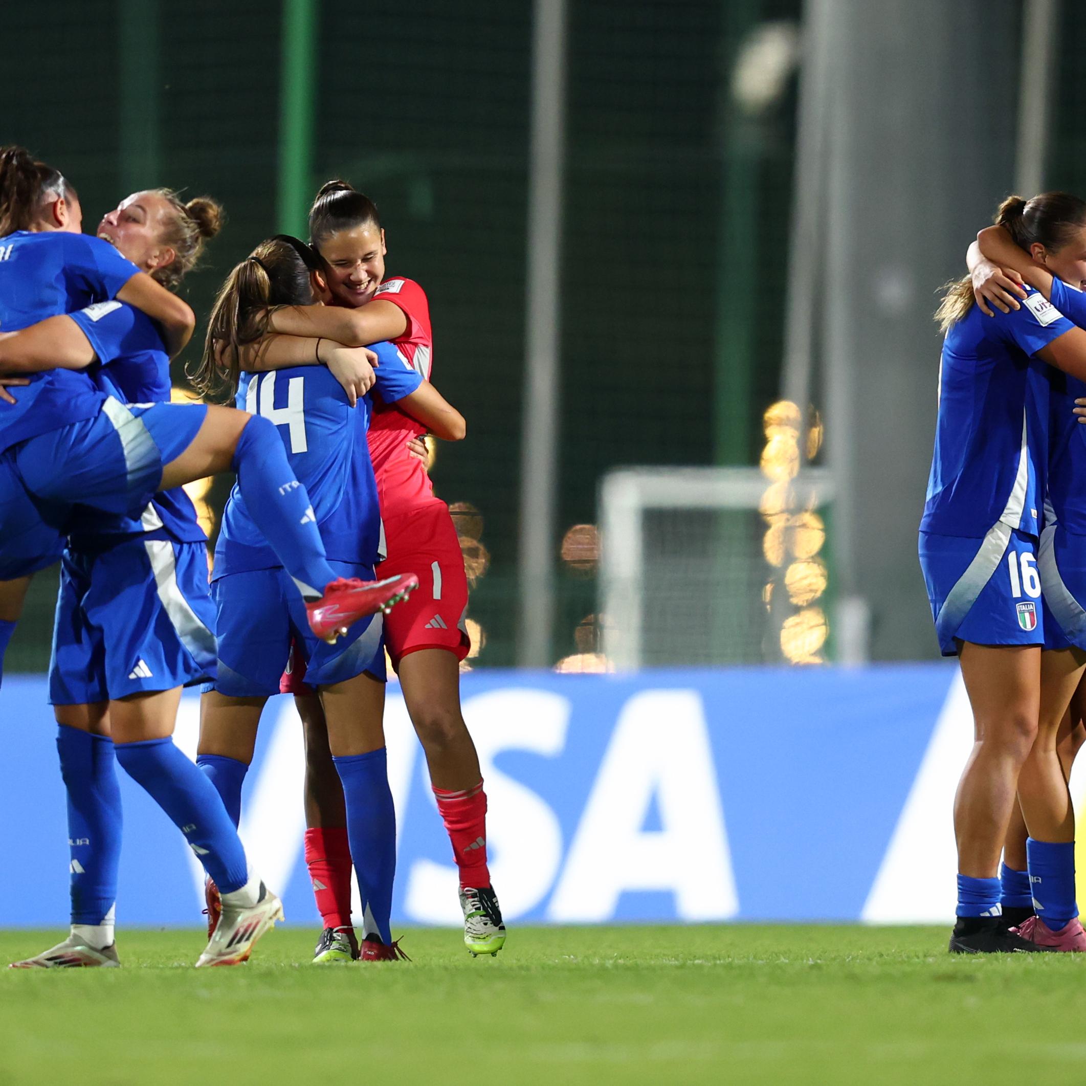 Spettacolo azzurro a Rabat: 4-0 alla Nigeria e quarti di finale raggiunti al Mondiale