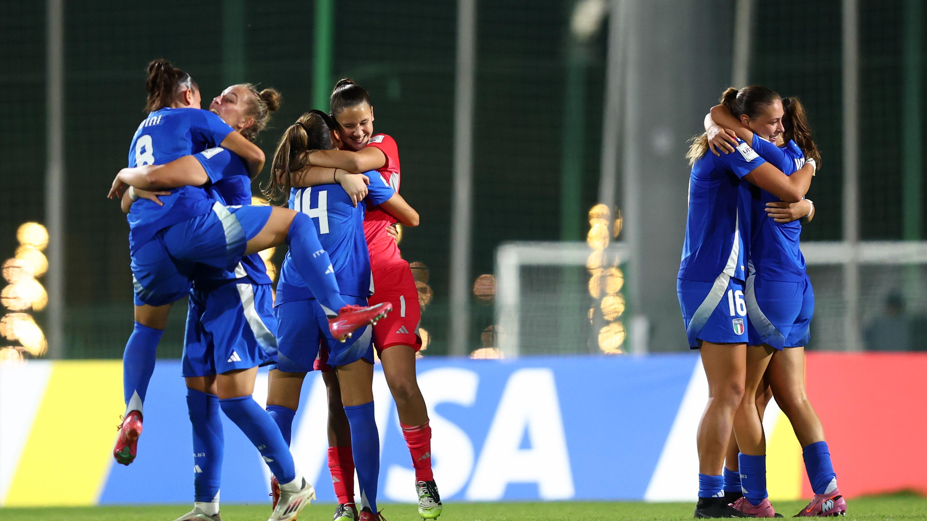 Spettacolo azzurro a Rabat: 4-0 alla Nigeria e quarti di finale raggiunti al Mondiale