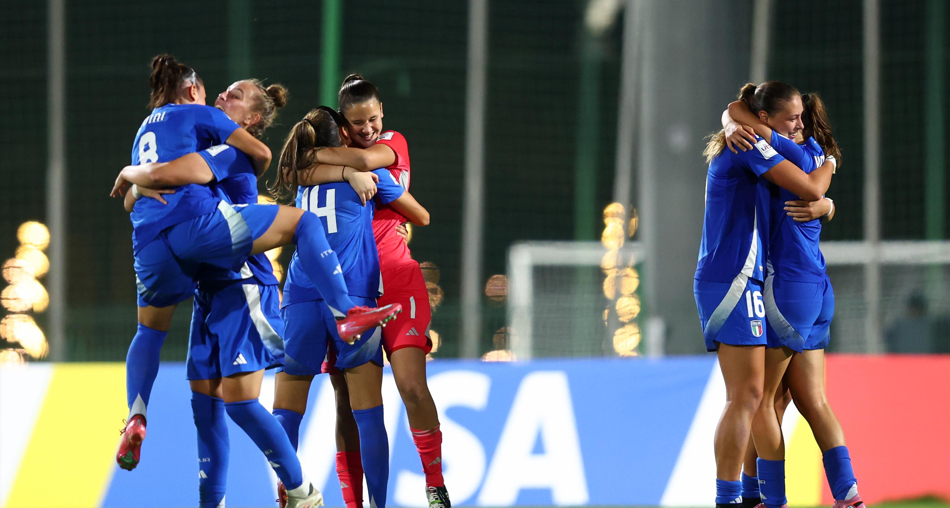 Spettacolo azzurro a Rabat: 4-0 alla Nigeria e quarti di finale raggiunti al Mondiale