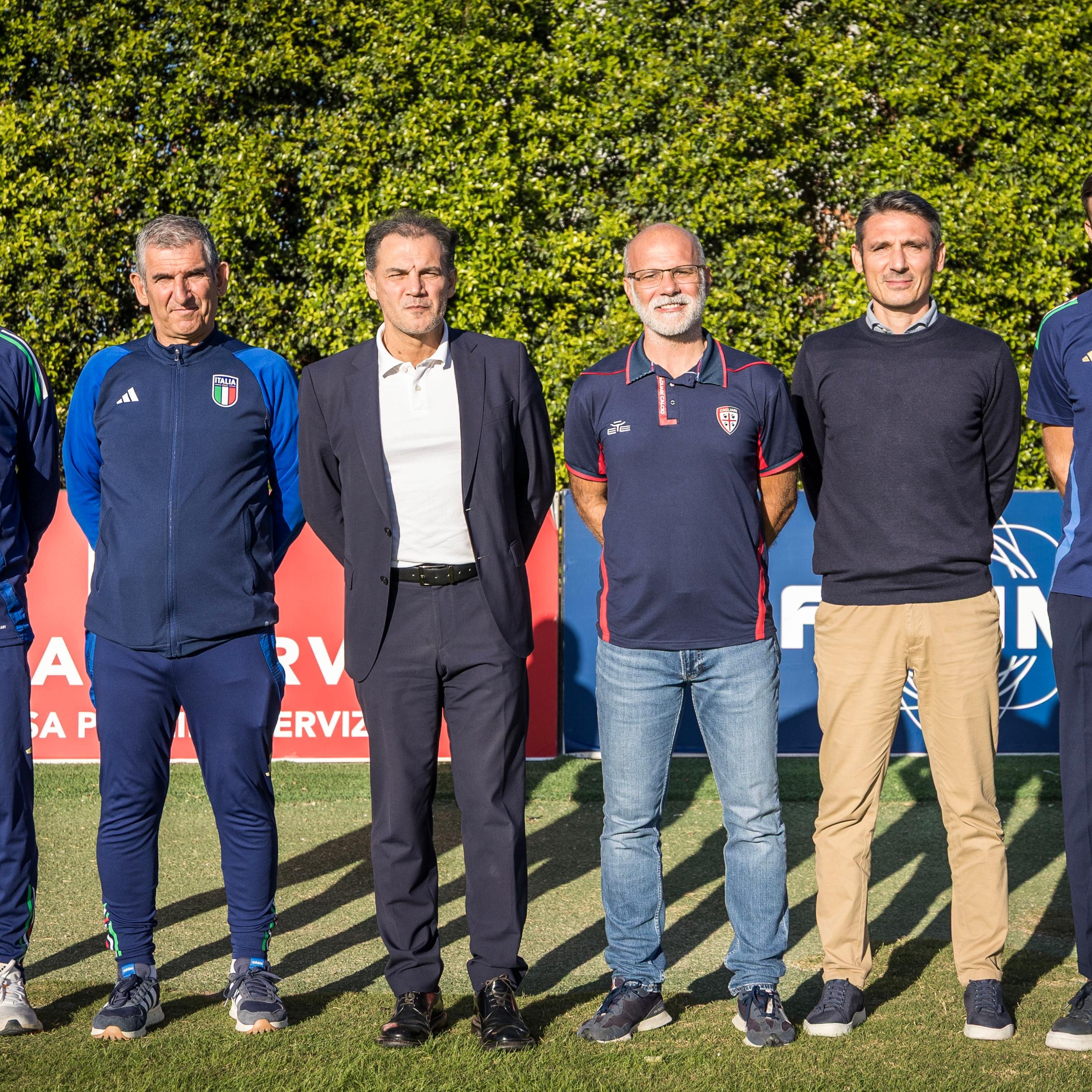 Il Segretario SGS Di Gioia visita il Settore giovanile del Cagliari Calcio nell’ambito del programma Gold